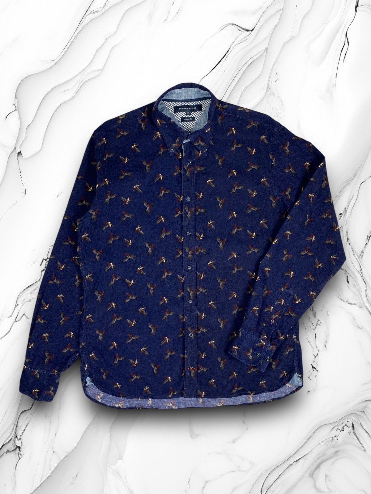Tommy Hilfiger Tommy Hilfiger Duke Pattern Button Up Shirt Size US M / EU 48-50 / 2 - 1 Thumbnail