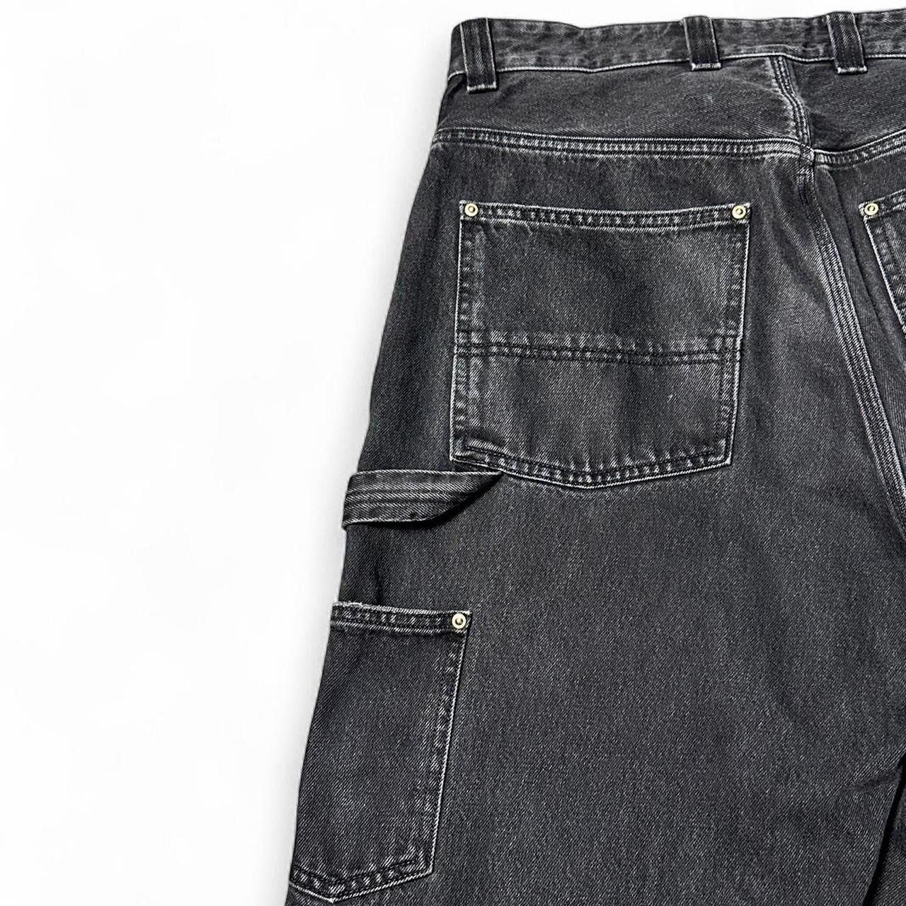 Carhartt Wip Carhartt Work in Progress Nash OG Double Knee Black Pants Size US 34 / EU 50 - 5 Thumbnail
