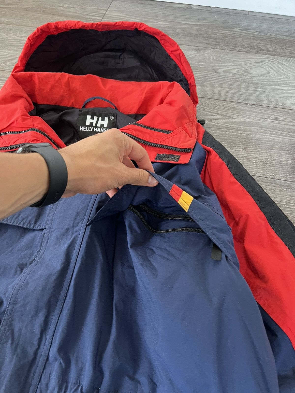 Helly Hansen VINTAGE‼️ Helly Hansen Rare 90s Waterproof Gorpcore Jacket Size US L / EU 52-54 / 3 - 10 Thumbnail