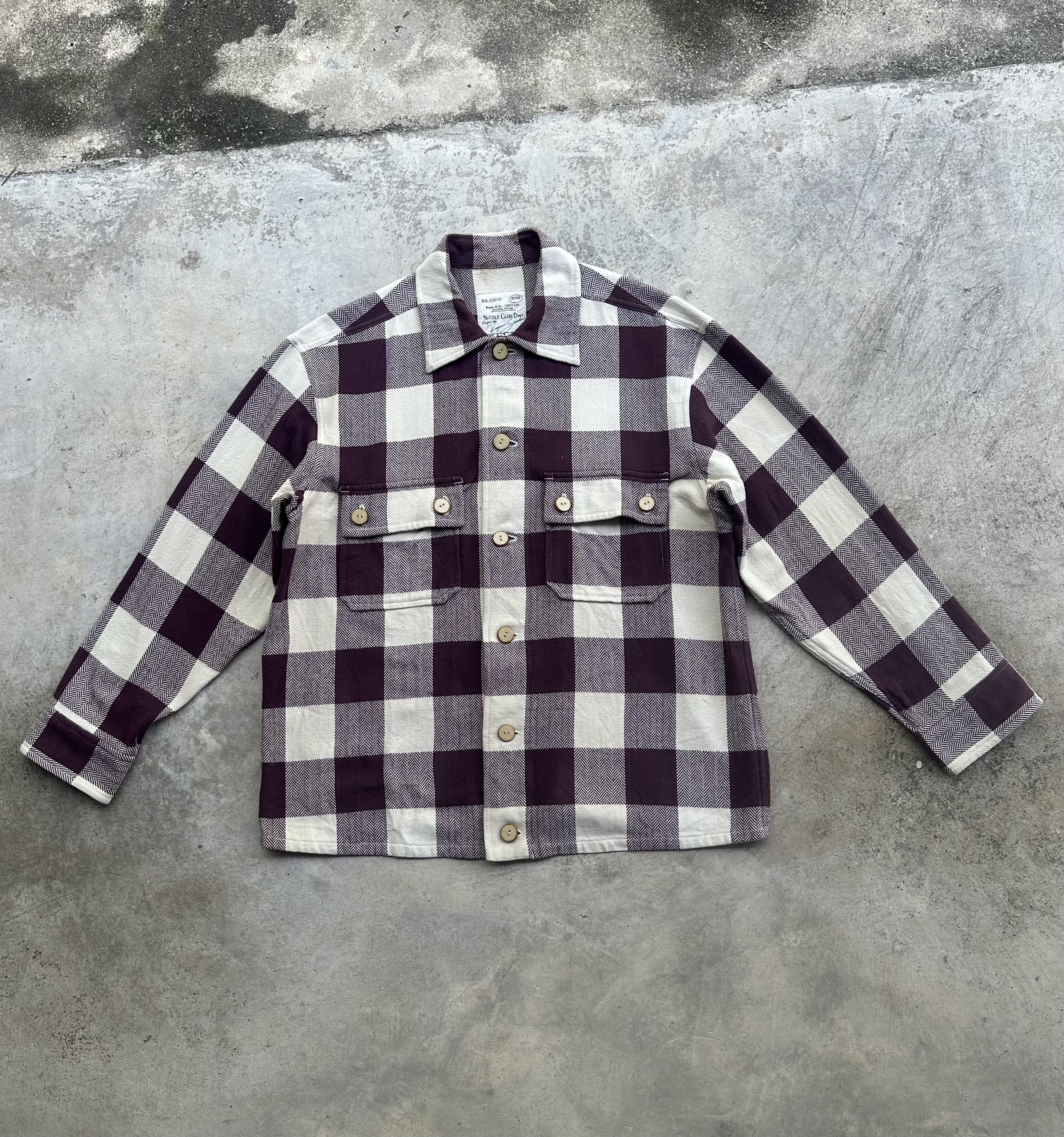 Nicole Club Nicole Club Dept Flannel By Kagumi Sazaki Size US L / EU 52-54 / 3 - 4 Thumbnail
