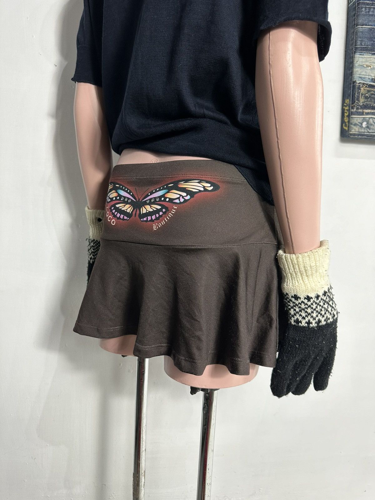 Other Loco boutique Tattoo Style Skirt Size 26" / US 2 / IT 38 - 2 Thumbnail