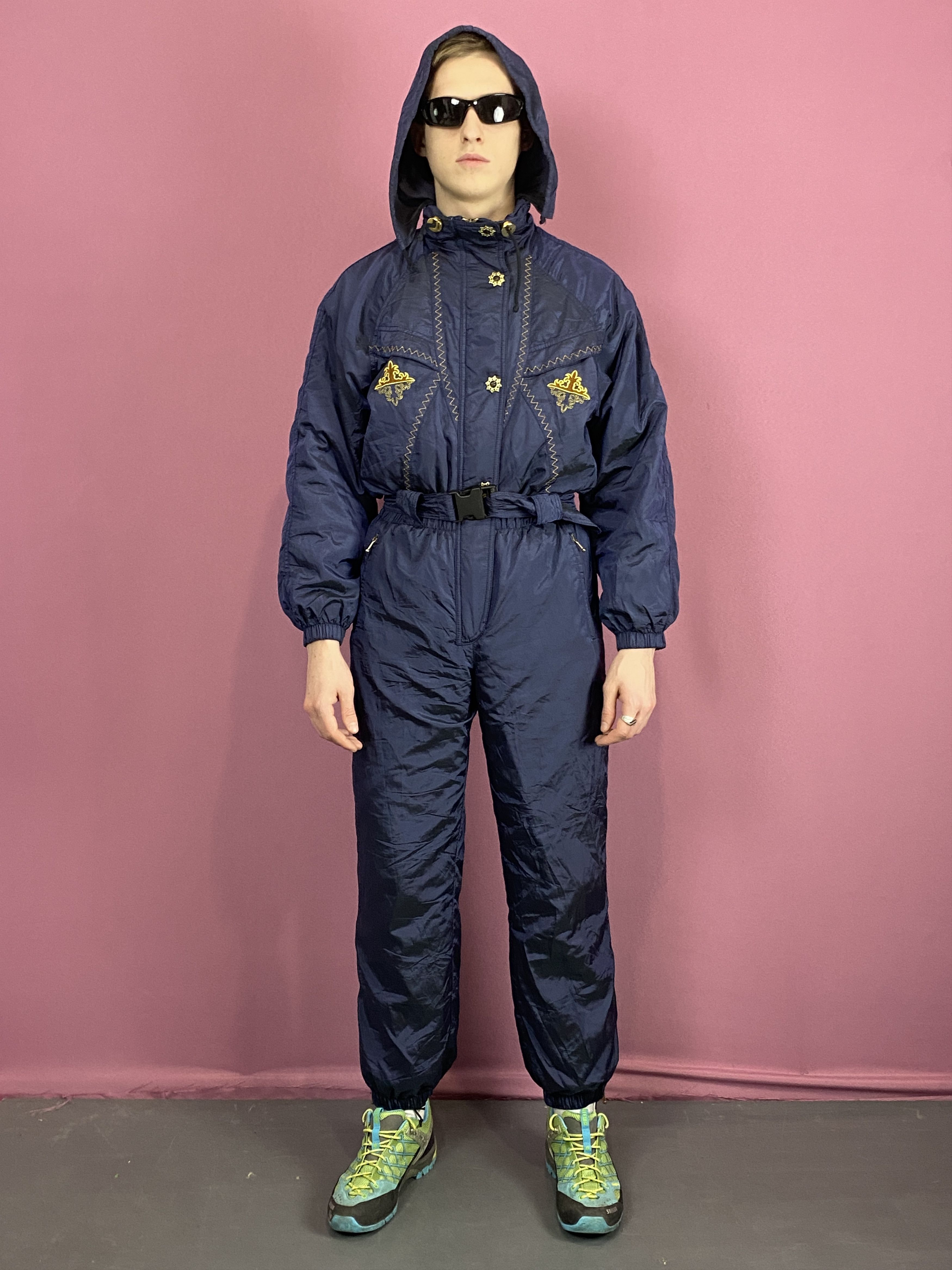 Vintage 90s Hibernia Vintage Men's One Piece Ski Suit - XS Size US XS / EU 42 / 0 - 5 Thumbnail