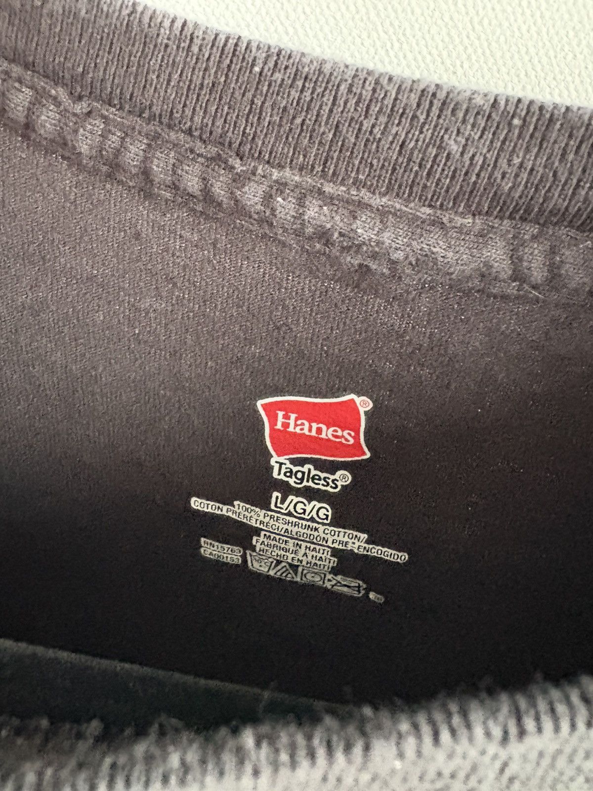 Vintage Vintage Streetwear Y2K Human Hacker Futuristic Hanes T-shirt Size US L / EU 52-54 / 3 - 6 Thumbnail