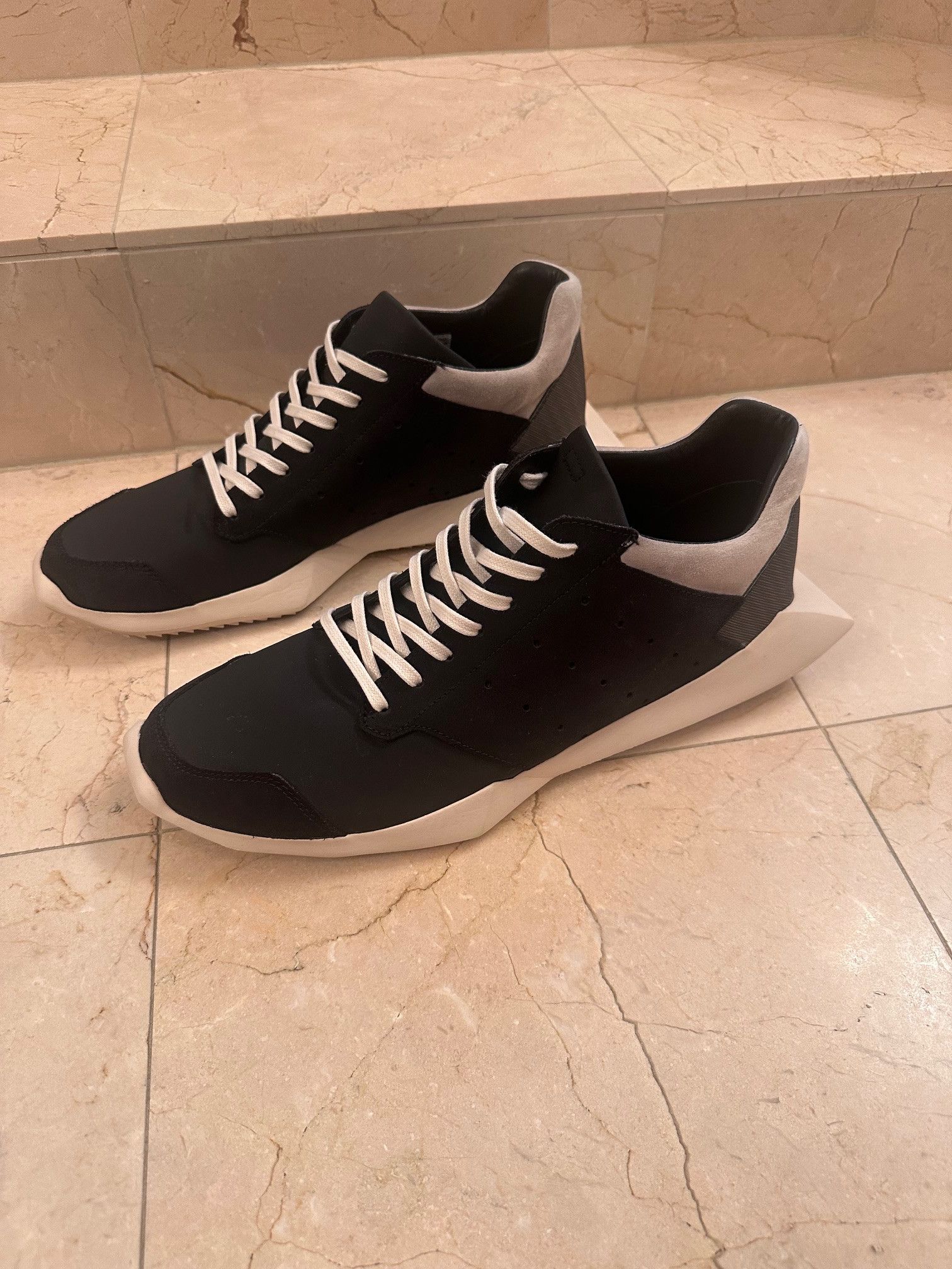 Adidas × Rick Owens Rick Owens x Adidas Tech Runner 11.5 US 11UK Size US 11.5 / EU 44-45 - 3 Thumbnail