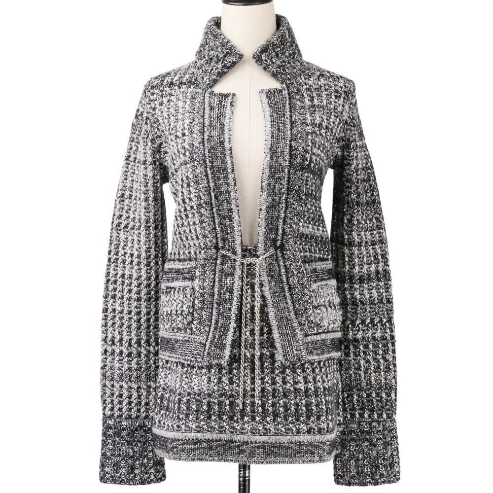 Chanel Chanel Chain Bijou Cashmere Set Up Textile Suits DUTY FREE for USA