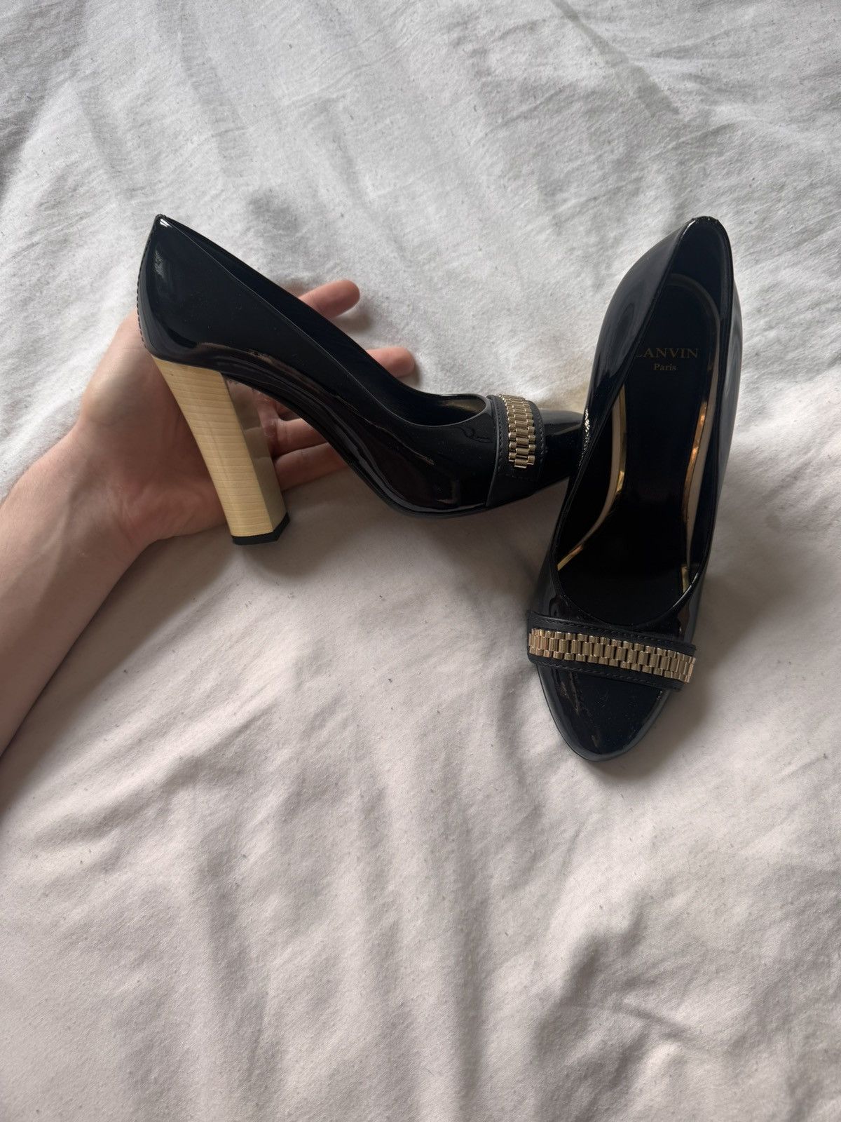 Lanvin Lanvin Paris – original heels – size 37 Size US 6.5 / IT 36.5 - 1 Thumbnail