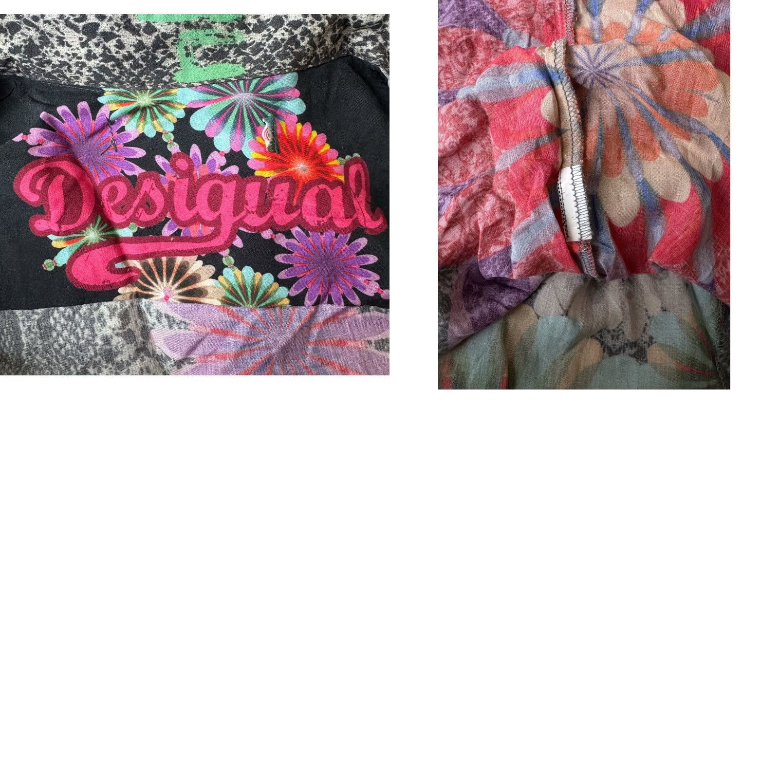 Desigual Desigual womens shirt S Multicoloured Size S / US 4 / IT 40 - 8 Thumbnail