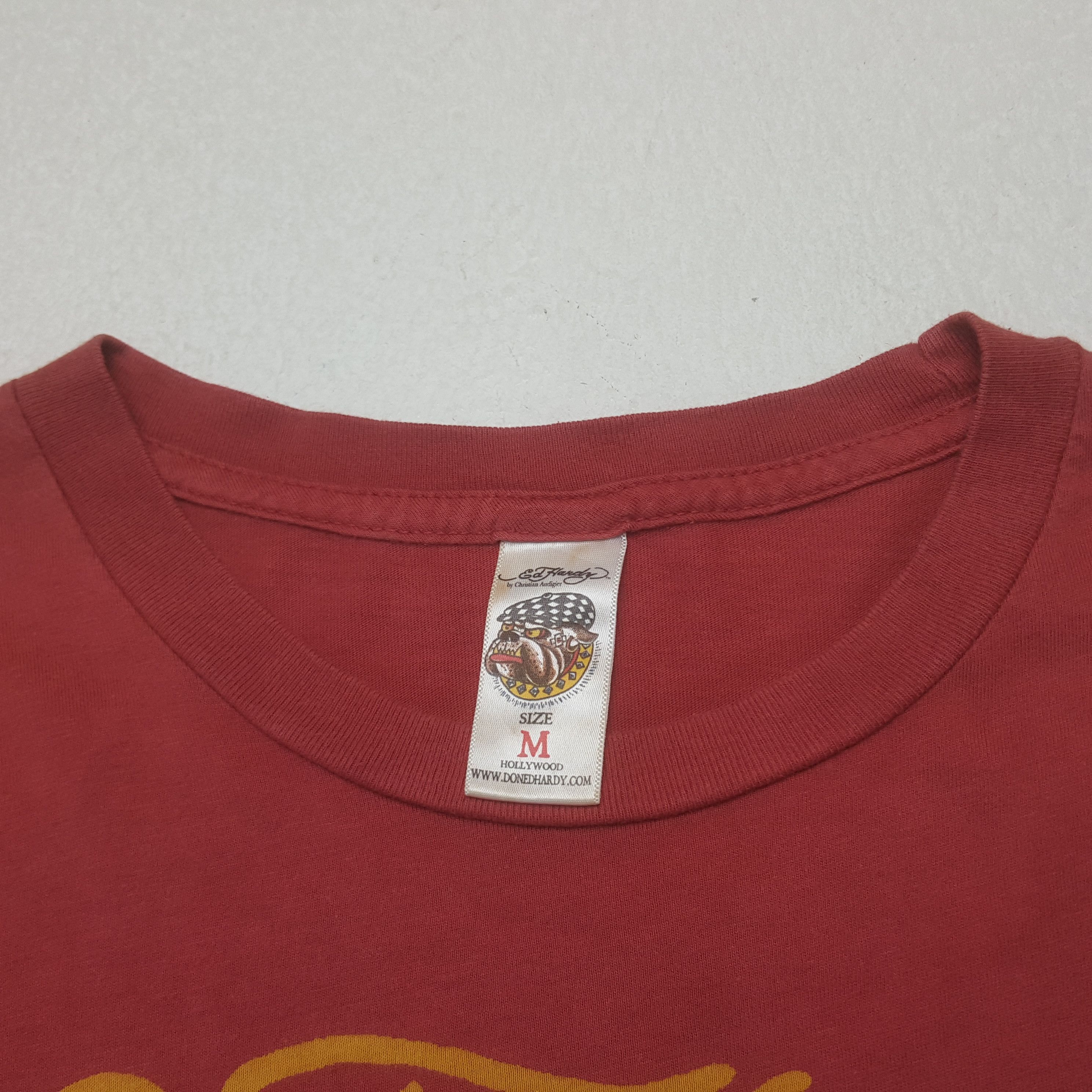 Christian Audigier × Ed Hardy × Vintage Vintage Ed Hardy by Christian Audiger Long Sleeve Tshirt Size US L / EU 52-54 / 3 - 5 Thumbnail
