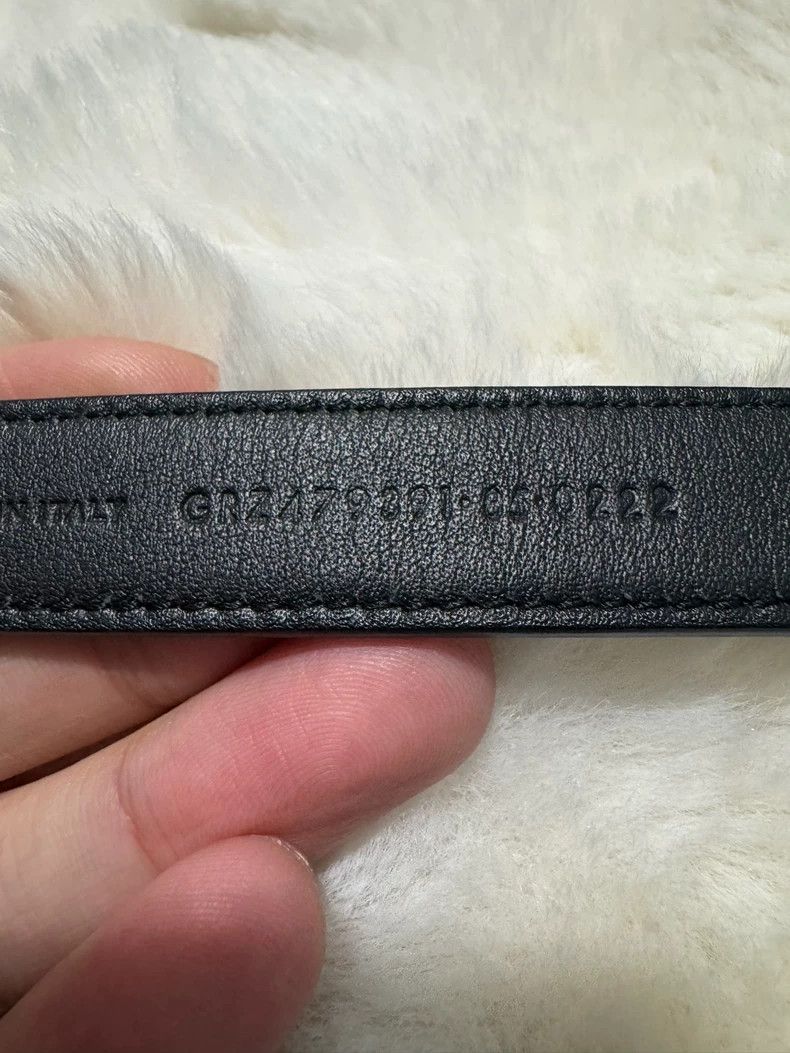 Saint Laurent Paris saint laurent parisLogo belt 2503-Nextarrow Size ONE SIZE - 4 Thumbnail