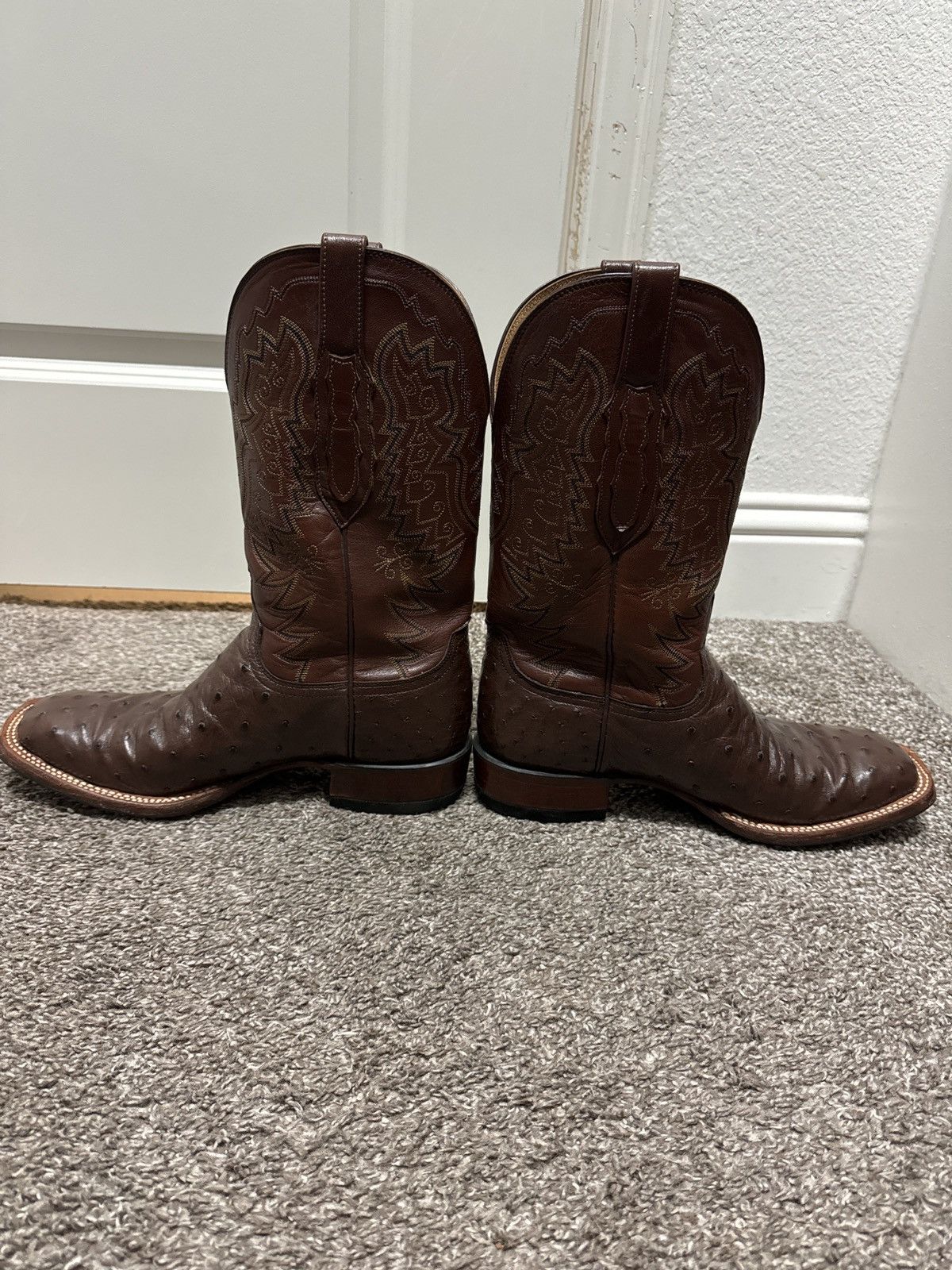 Lucchese Lucchese full quill brown ostrich Size US 10.5 / EU 43-44 - 5 Thumbnail