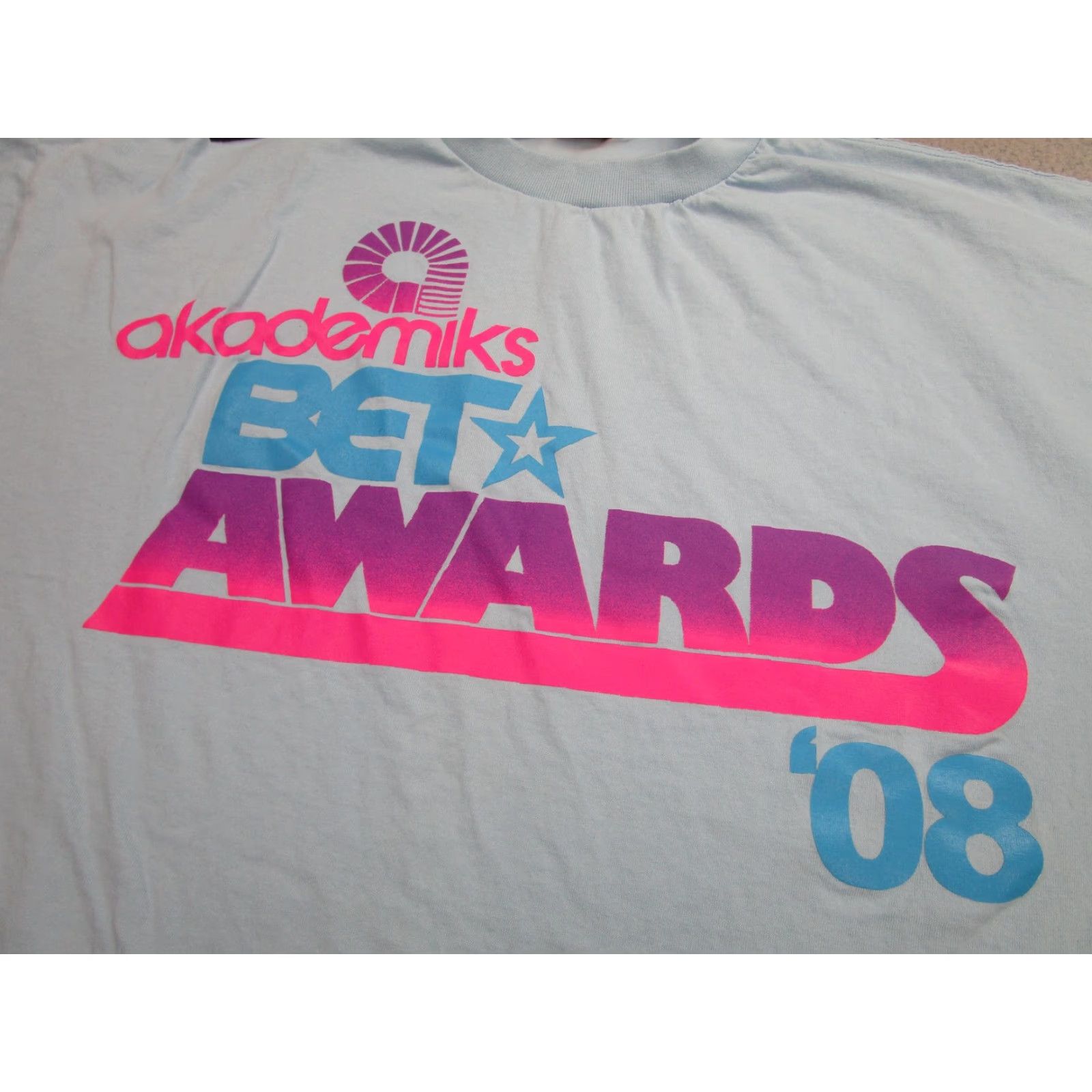 Akademiks VINTAGE Akademiks BET Awards Shirt Mens 2XL Blue 2008 Graphic Tee Hip Hop Promo Mens T-Shirt 2000s Back Print Size US XXL / EU 58 / 5 - 3 Thumbnail