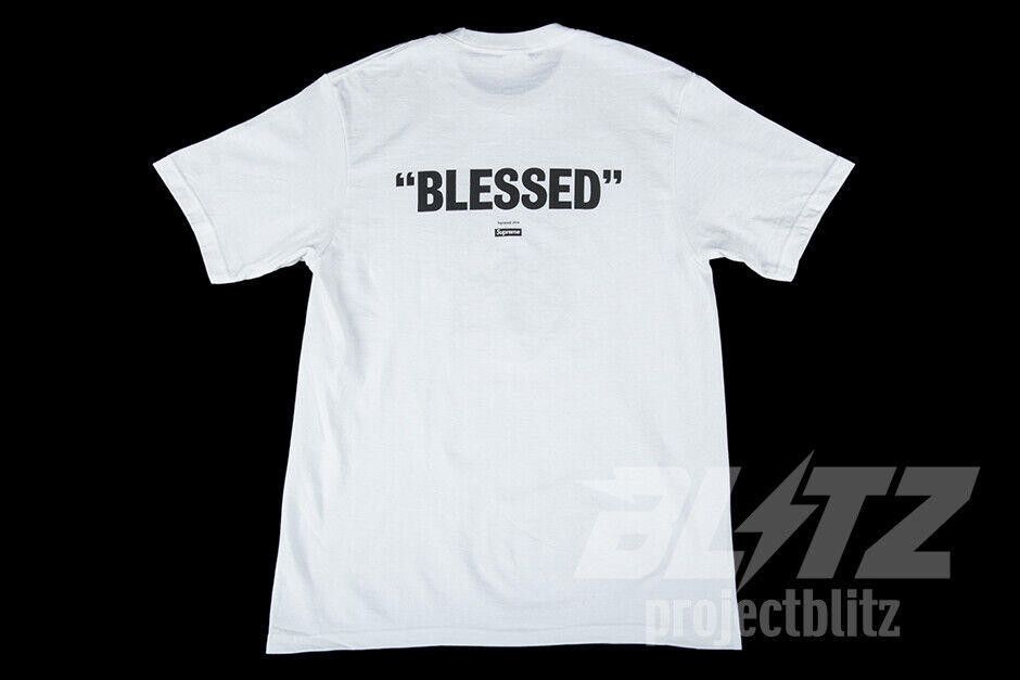 Supreme FW18 SUPREME BLESSED DVD & TEE BUNDLE WHITE SHIRT T-SHIRT L Size US L / EU 52-54 / 3 - 4 Thumbnail