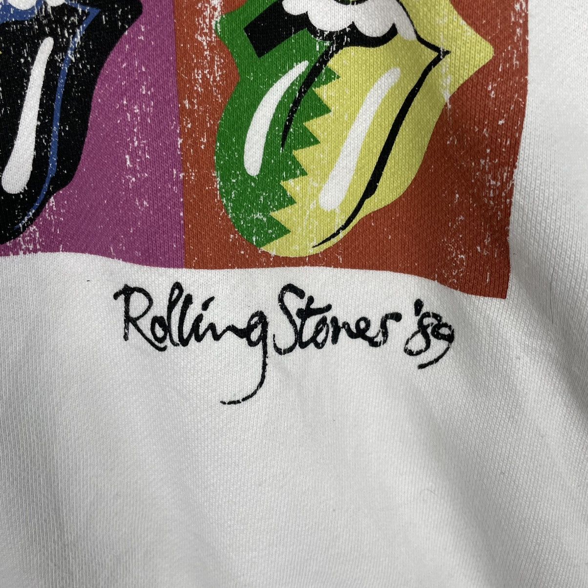 Japanese Brand The Rolling Stone Big Print Sweatshirt Size US L / EU 52-54 / 3 - 8 Thumbnail