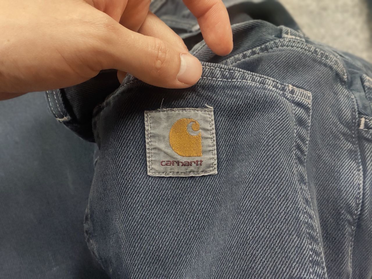 Carhartt Vintage Carhartt Wip Denim Jeans boiled effect loose ripped Size US 32 / EU 48 - 14 Thumbnail