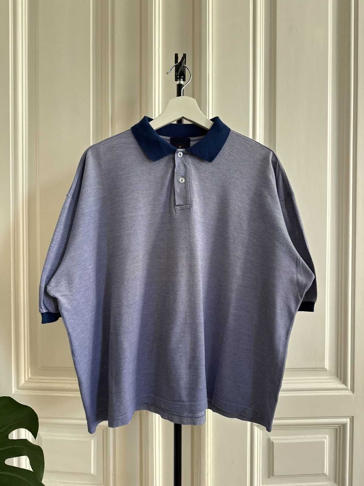 Ermenegildo Zegna Ermenegildo Zegna Yacting Vintage Luxuru Cropped 90s Polos Size US L / EU 52-54 / 3 - 10 Thumbnail