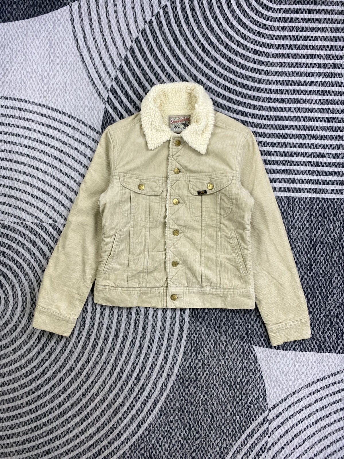 Lee Vintage Lee Storm Rider Corduroy Sherpa Jacket Size US S / EU 44-46 / 1 - 1 Thumbnail