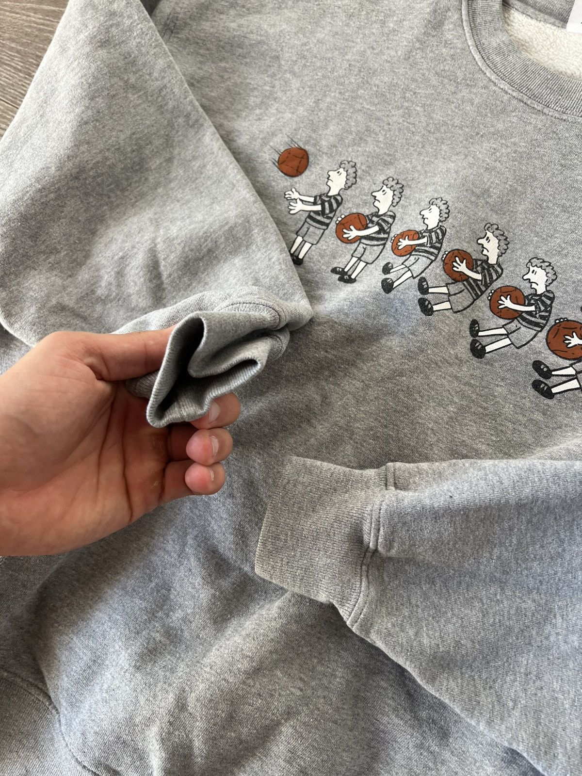 Polar Skate Co. Polar Skate Co. Archival Crew Neck SK8 Style Gray Sweatshirt Size US S / EU 44-46 / 1 - 16 Thumbnail
