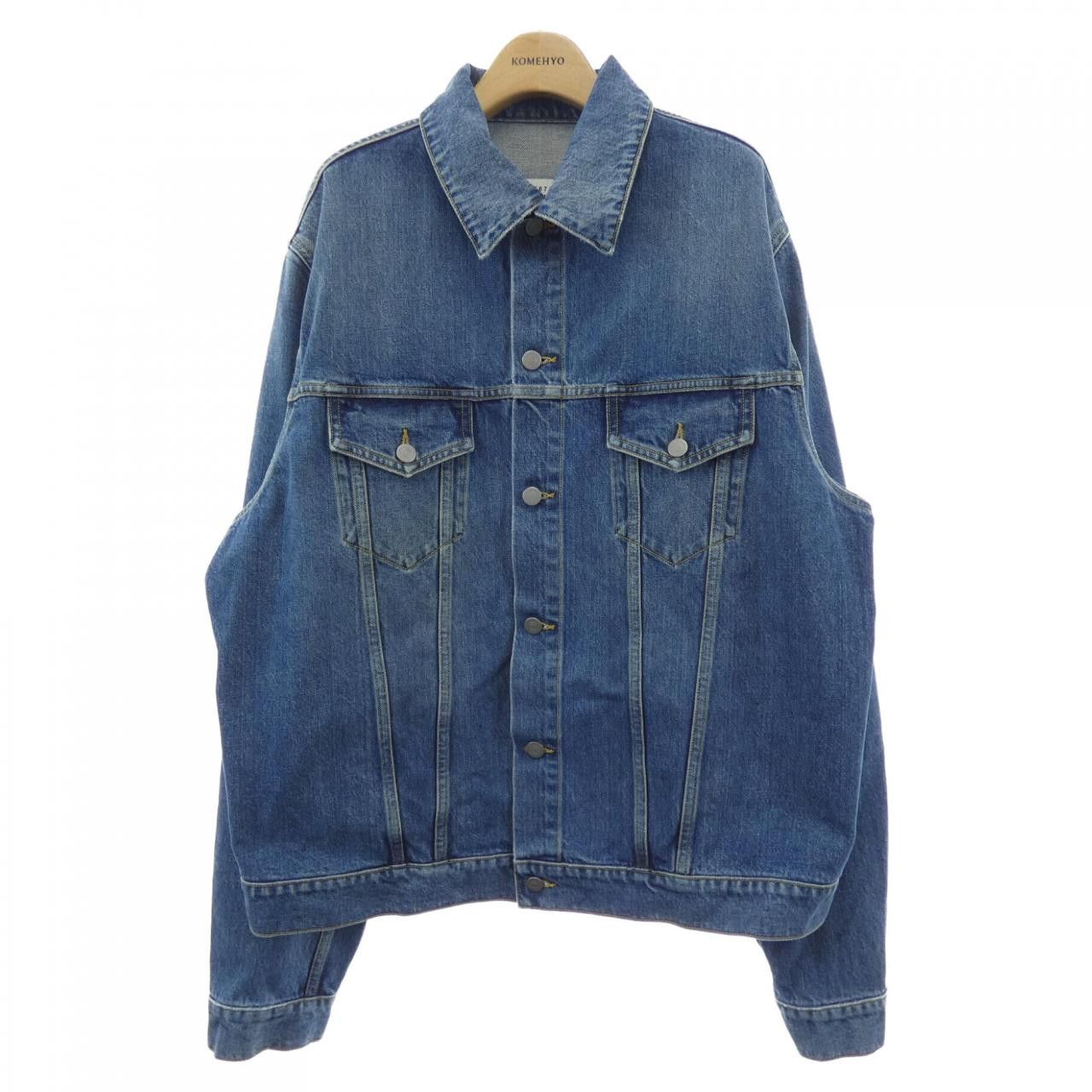 Maison Margiela Maison Margiela Maison Margiela Denim Jacket Textile Outerwear S50AM0483 S30561 DUTY FREE for USA Size ONE SIZE - 1 Thumbnail