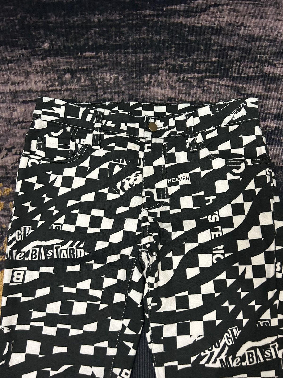Hysteric Glamour Hysteric Glamour Me Bastard Checker Pants Size US 29 - 4 Thumbnail