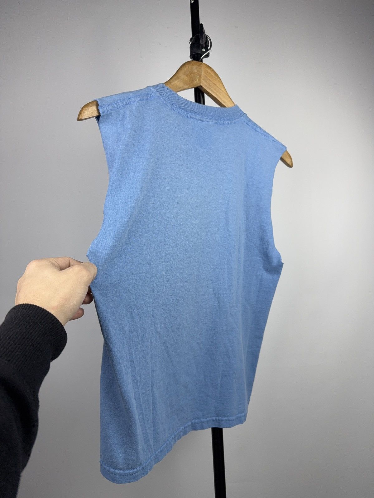 Nike Vintage Nike Just Do It Graphic Muscle sleeveless Blue Y2K Size M / US 6-8 / IT 42-44 - 9 Thumbnail