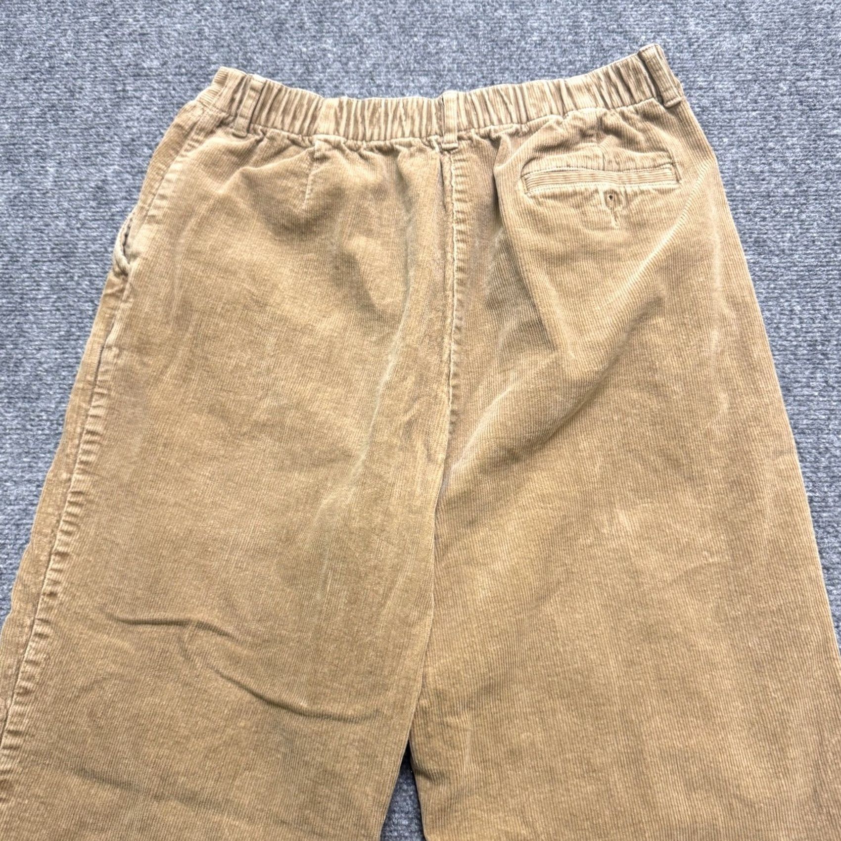 Vintage VINTAGE L.L.Bean Pants Women's 14W Beige Corduroy Cotton Blend Casual Dress Pants Womens Size 36" / US 14 / IT 50 - 4 Thumbnail