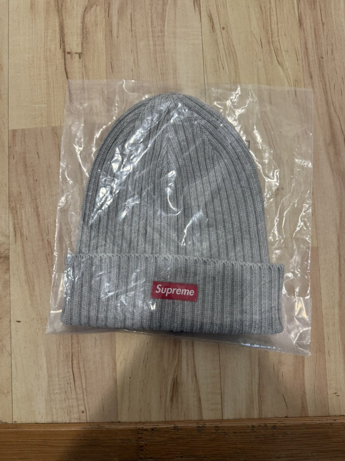 Supreme Supreme Overdyed Grey Beanie Size ONE SIZE - 1 Thumbnail