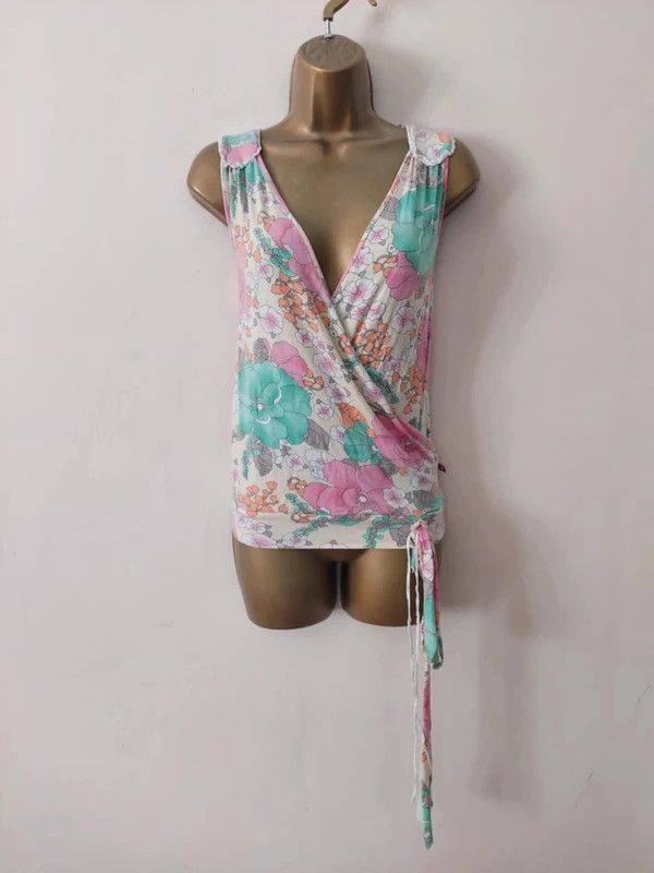 Vintage Vintage vest top Size L / US 10 / IT 46 - 8 Thumbnail
