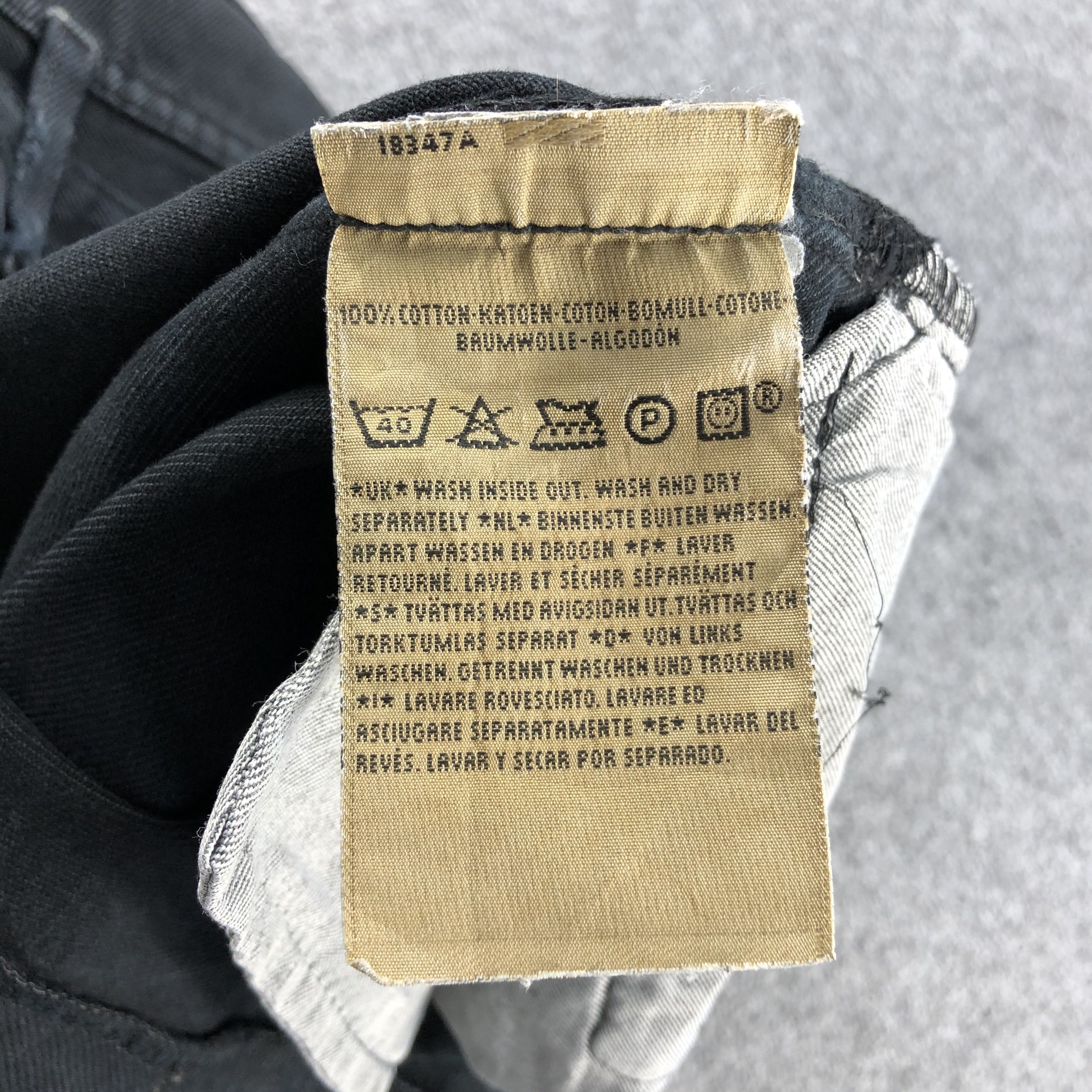 Levi's Vintage 90s Distress Levis 501 Faded Black Jeans-JM1573 Size US 36 / EU 52 - 11 Thumbnail