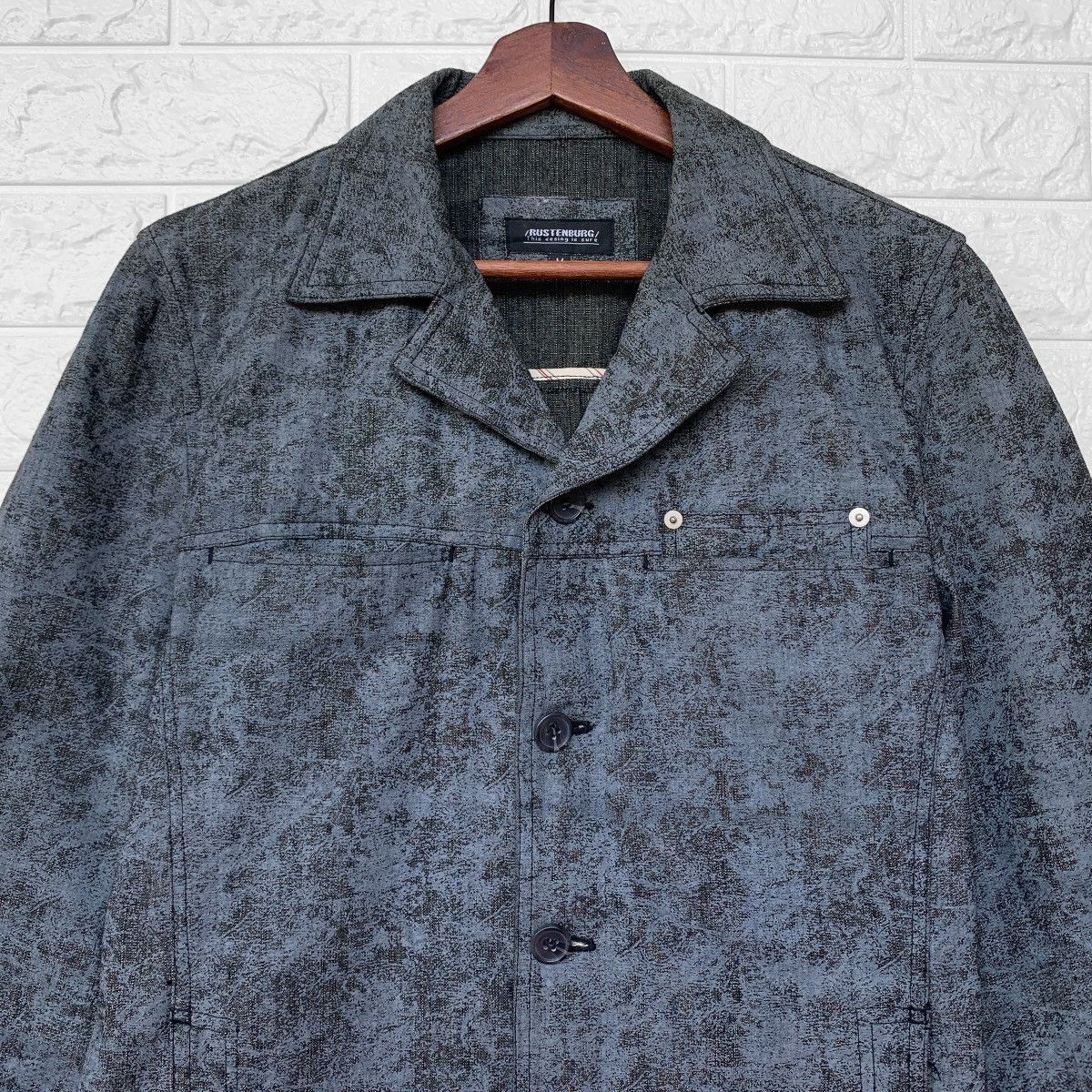 Japanese Brand Nice Design Rustenburg Denim Jacket Size US S / EU 44-46 / 1 - 7 Thumbnail
