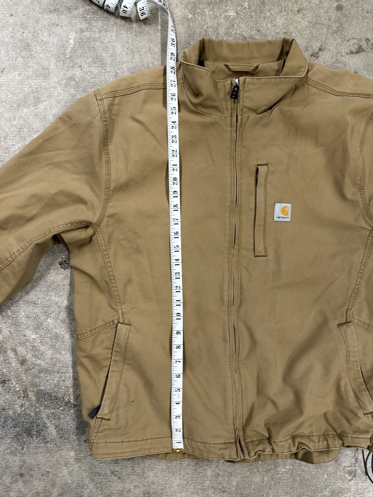 Carhartt Crazy Y2K Carhartt Quick Duck Zip Up Workwear Jacket Size US XL / EU 56 / 4 - 13 Thumbnail