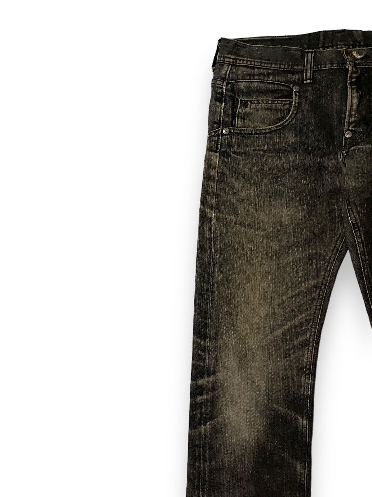 Japanese Brand Vintage Lee Riders Classic Retro Ripped Jeans Denim Size US 36 / EU 52 - 6 Thumbnail