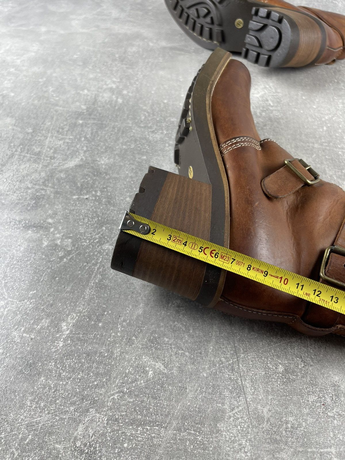 VIC MATI Vic Matié Avant Garde Leather Buckle Ankle Boots Brown Size US 8 / IT 38 - 13 Thumbnail