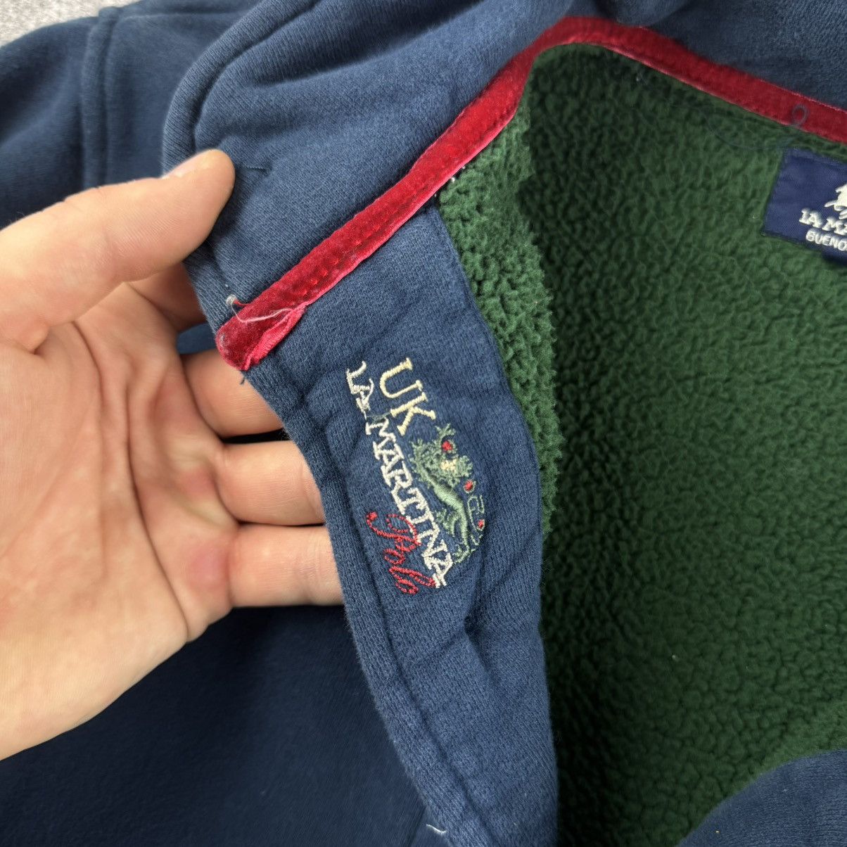 La Martina La Martina Y2K Navy Button-Up Jacket Polo Argentino Size US S / EU 44-46 / 1 - 12 Thumbnail
