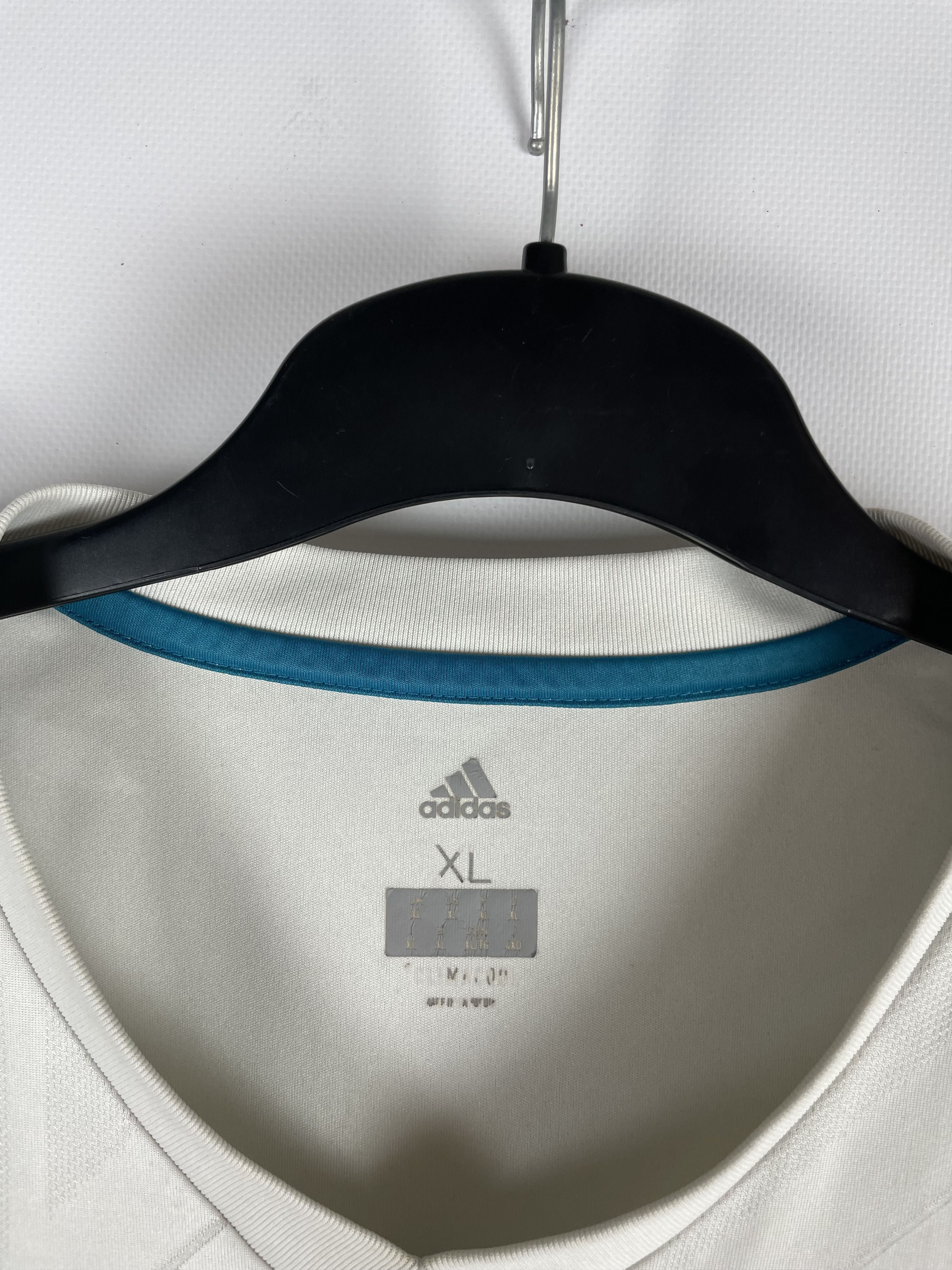 Adidas × Vintage Adidas Real Madrid Home Kit Jersey Tee Tshirt Size US XL / EU 56 / 4 - 5 Thumbnail