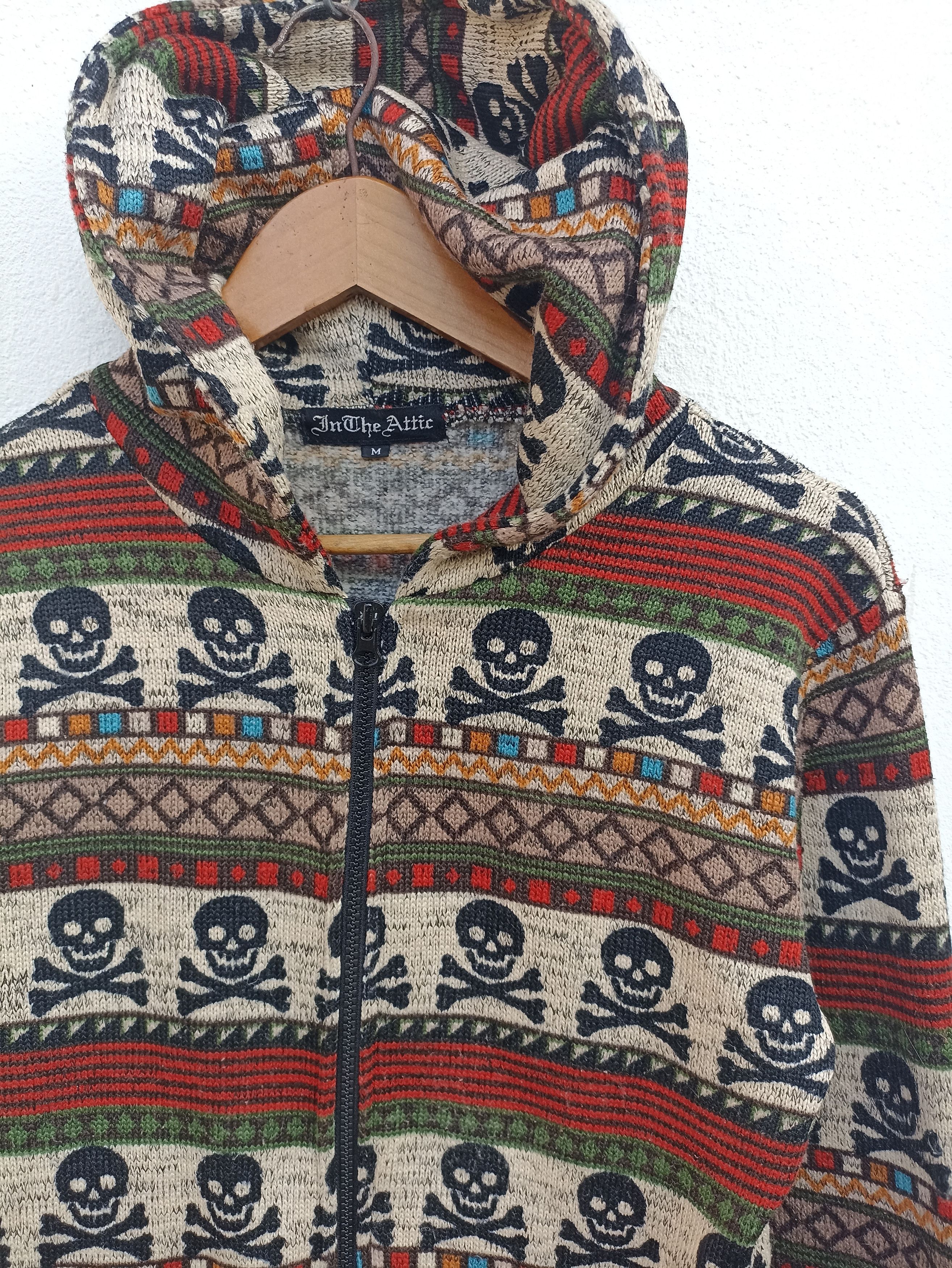 In The Attic 🔥 In The Attic sweater skulls zipper LGB if six was nine Size US S / EU 44-46 / 1 - 1 Thumbnail