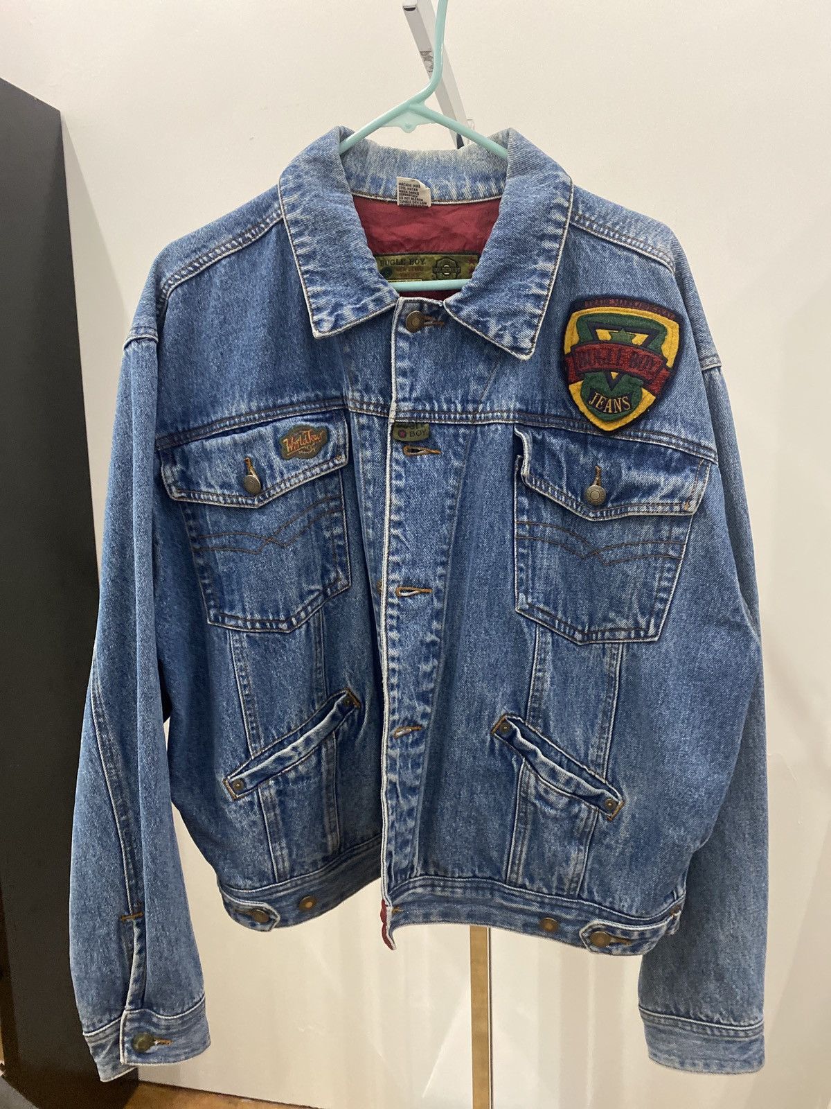 Bugle Boy Vintage 91’ Bugle Boy Denim Jacket Size US M / EU 48-50 / 2 - 1 Thumbnail