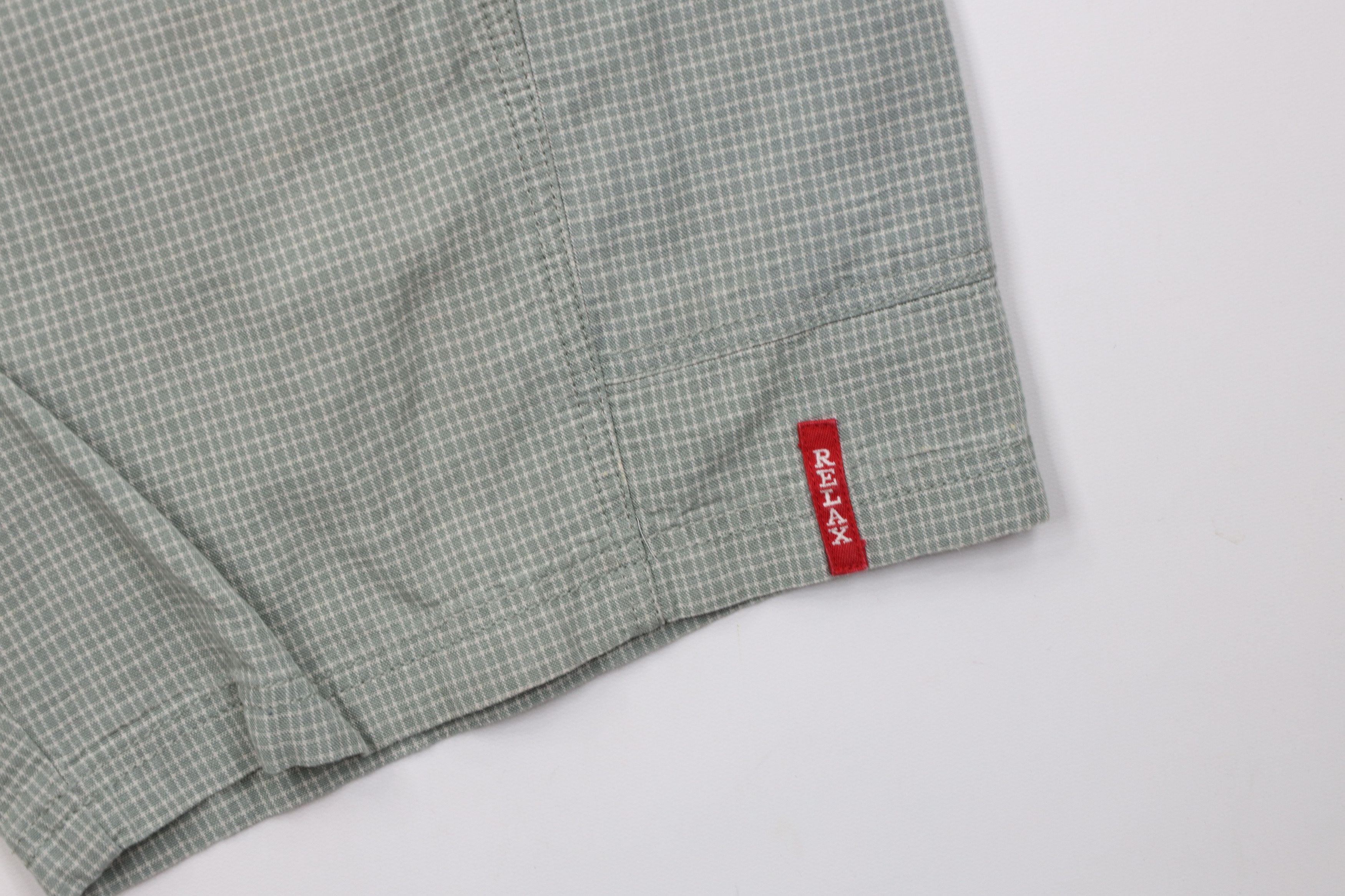 Tommy Bahama Vintage Tommy Bahama Relax Fit Cargo Shorts Green Plaid Size US 38 / EU 54 - 5 Thumbnail