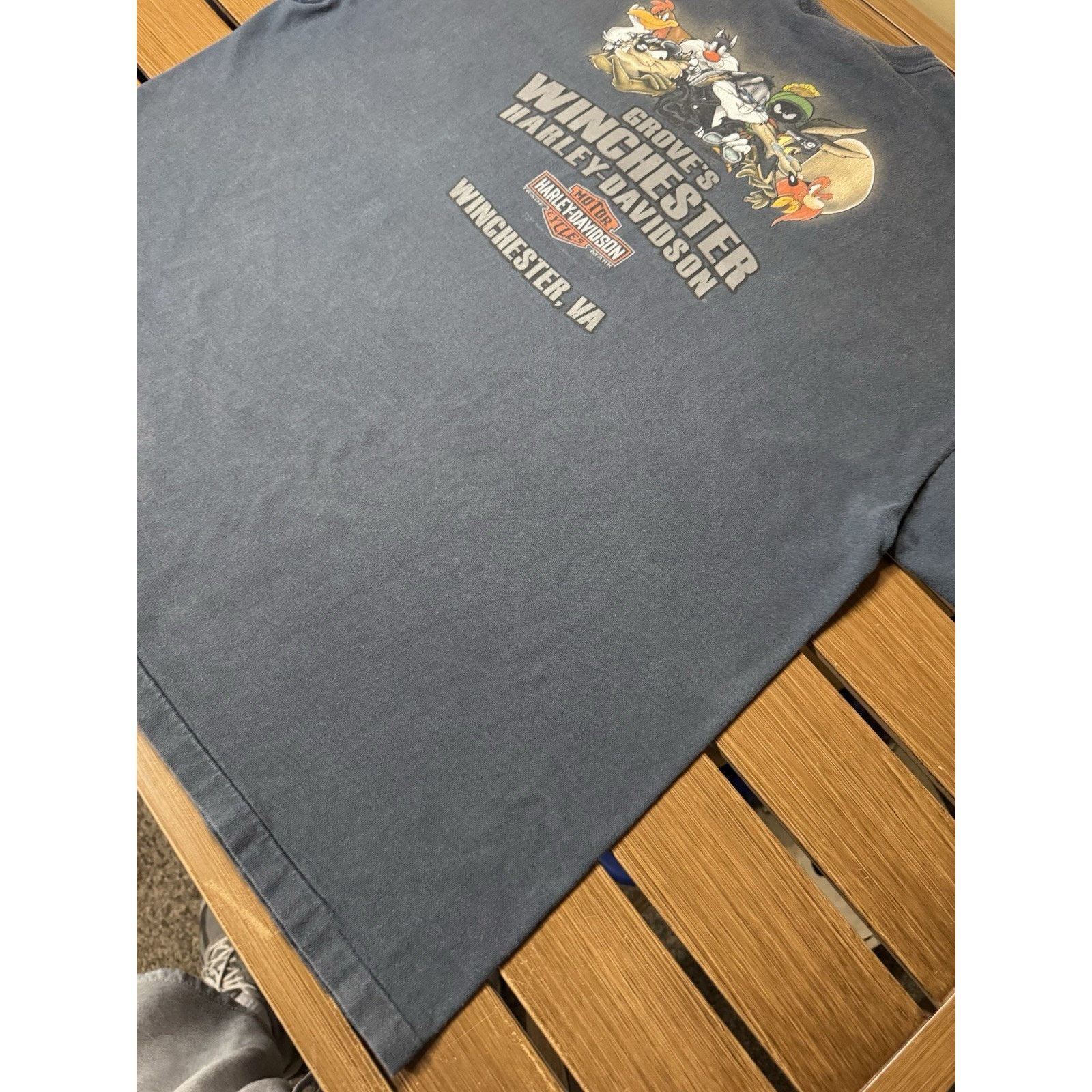 Harley Davidson Vintage Harley Davidson Looney Tunes T-Shirt Men's 2XL Size US XXL / EU 58 / 5 - 11 Thumbnail