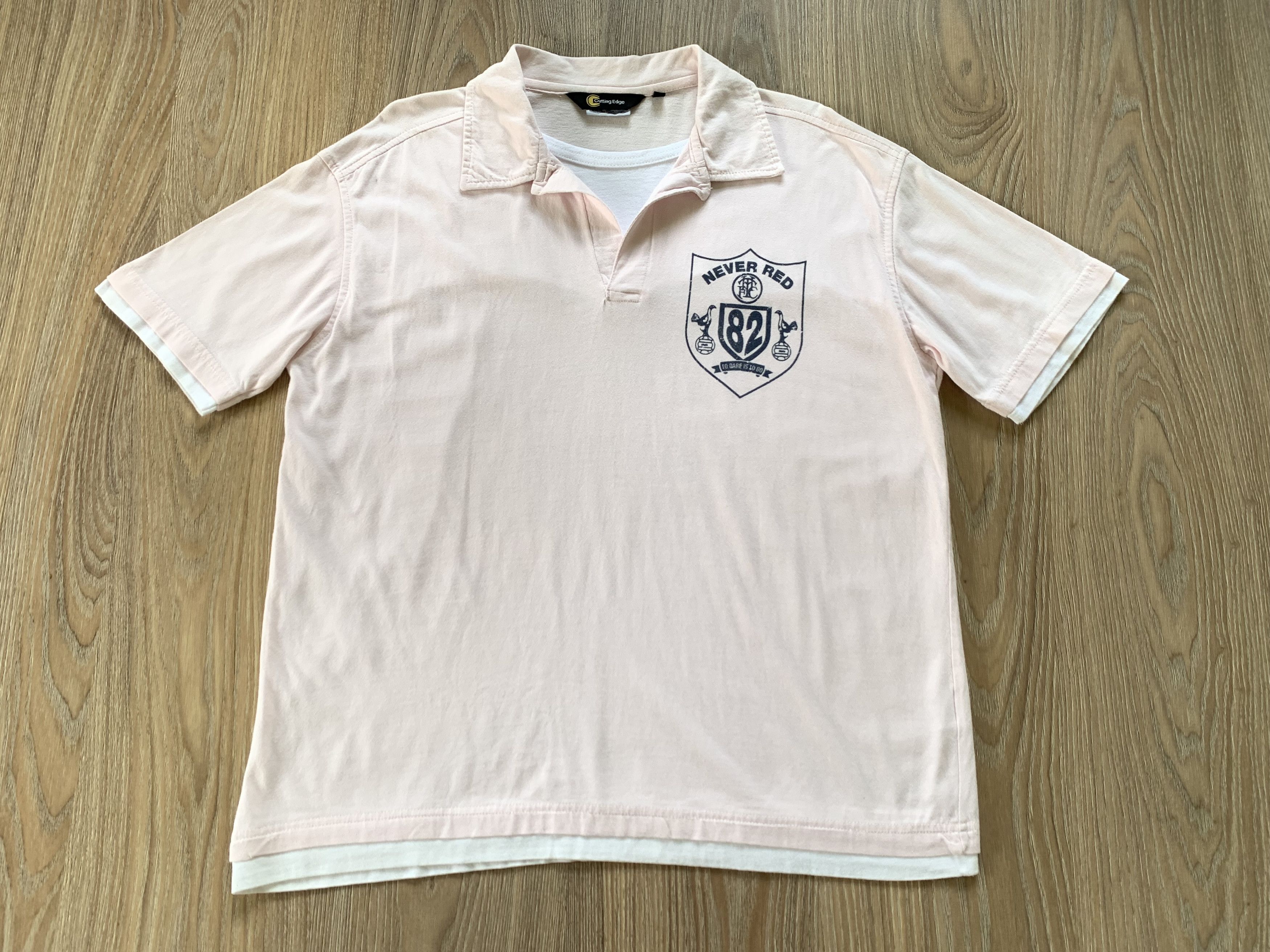 Sports Specialties Vintage Rare Tottenham Hotspur FC Cotton Polo Size US L / EU 52-54 / 3 - 2 Thumbnail