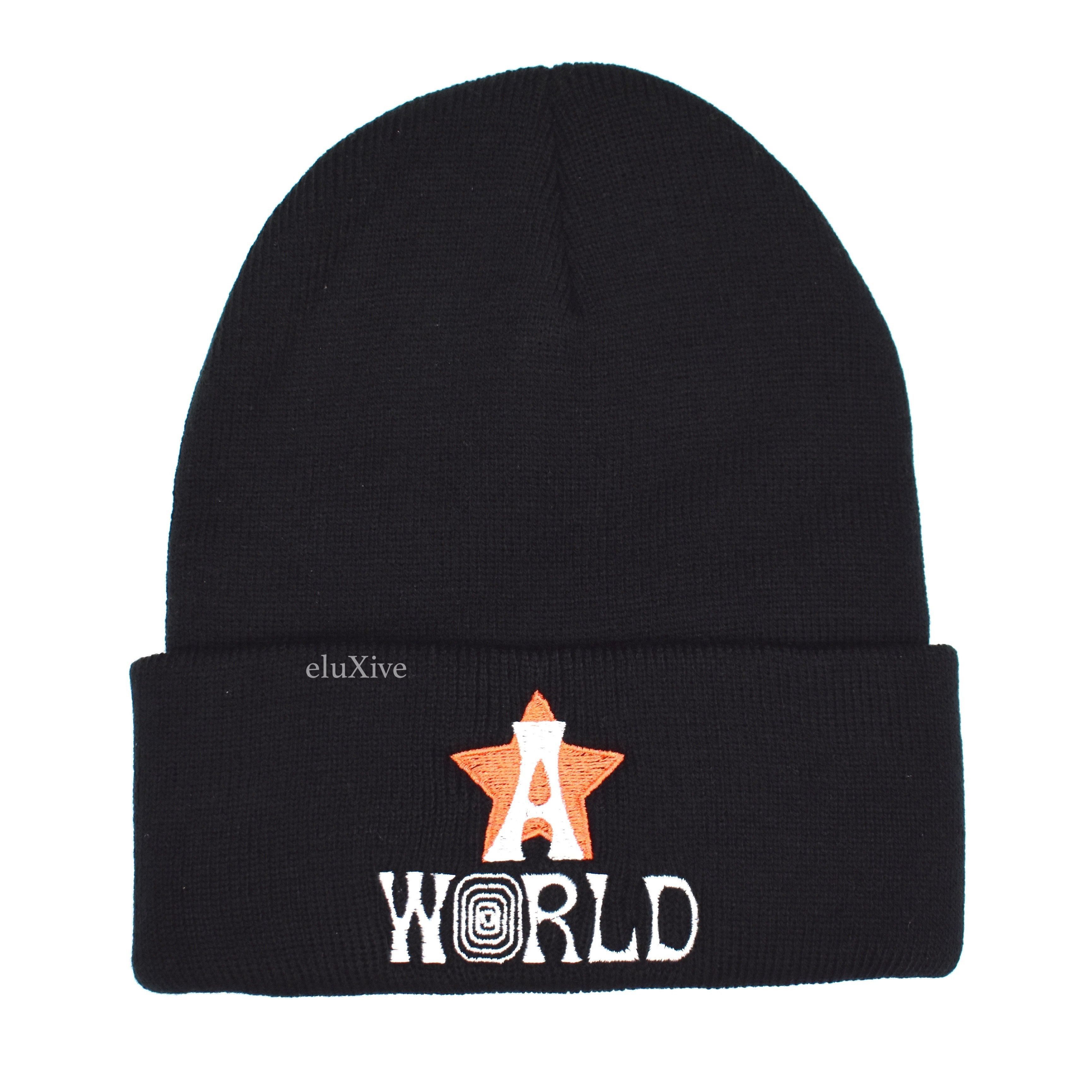 Travis Scott OG 2018 Astroworld Fest Star Logo Beanie DS Size ONE SIZE - 1 Preview