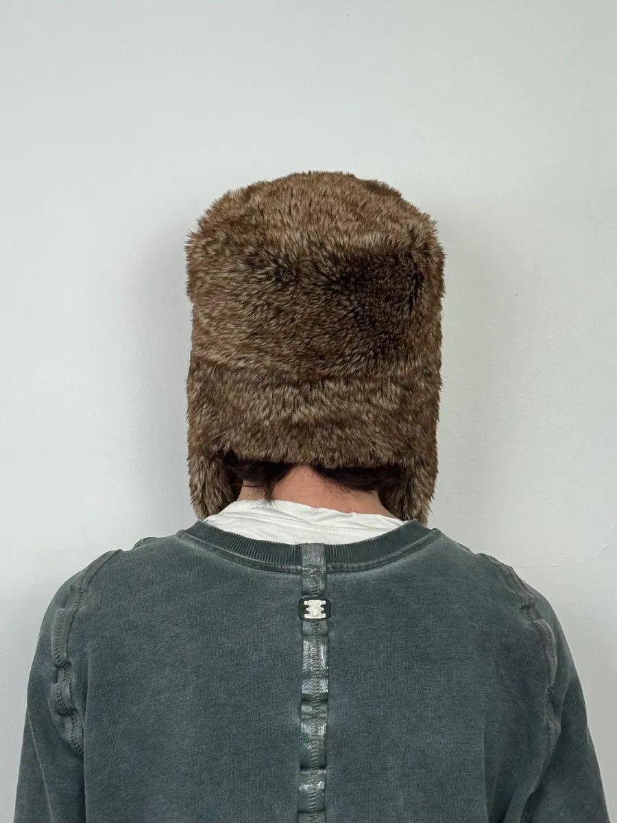 Dolce & Gabbana 2000s Dolce & Gabbana Fur Chapka Hat Size ONE SIZE - 5 Thumbnail
