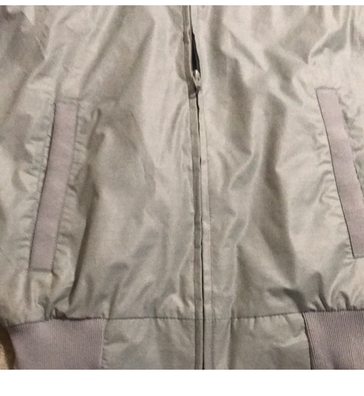 Vintage Mobil 1 Vintage NWT gray bomber jacket Size S / US 4 / IT 40 - 5 Thumbnail