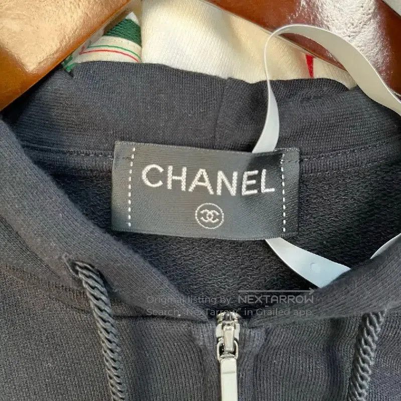 Chanel Chanel Black Cotton Women's Jacket . Size S / US 4 / IT 40 - 3 Thumbnail