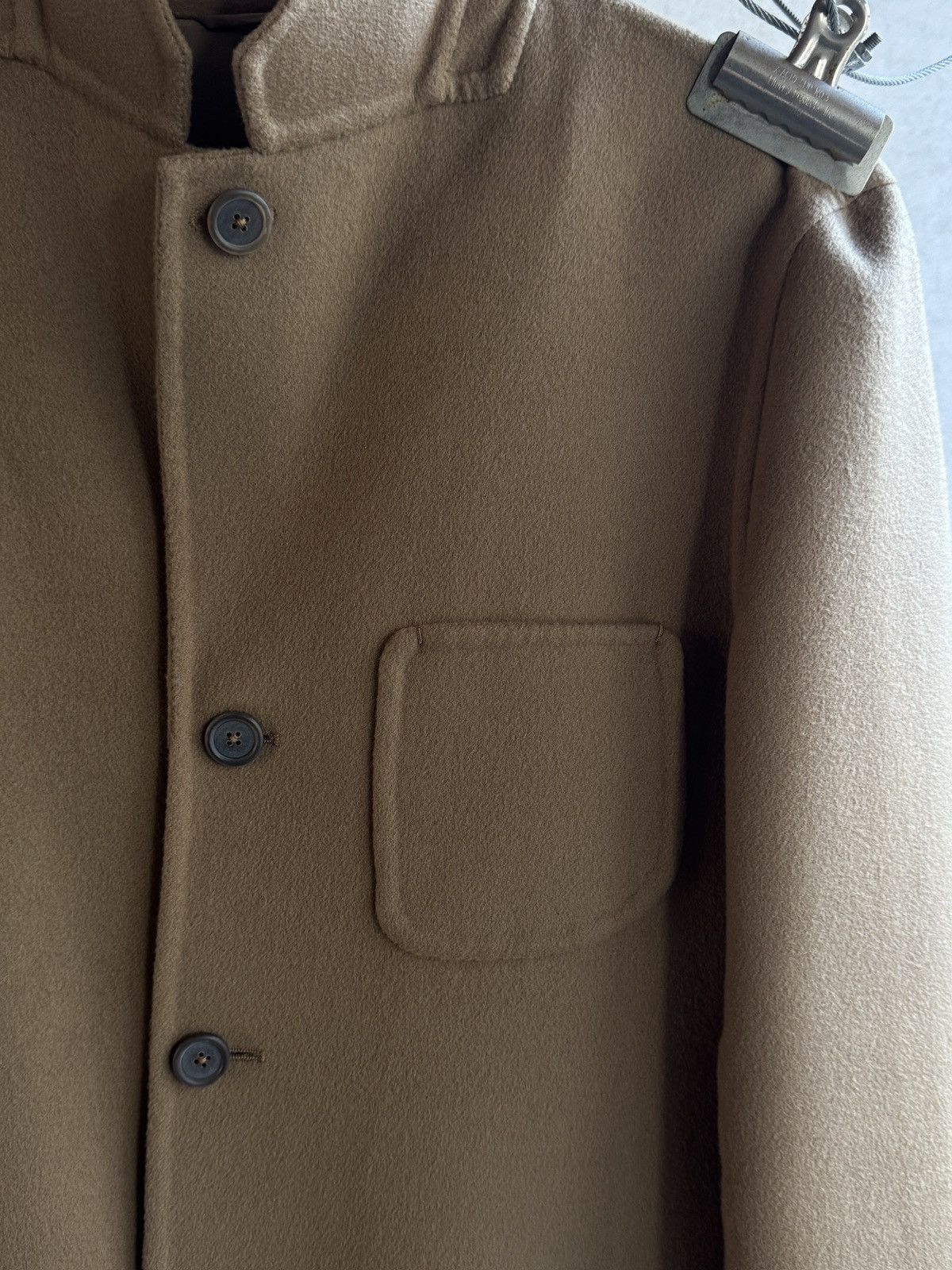 Jil Sander Jil Sander by Raf Simons double wool/cashmere blazer jacket Size 46R - 5 Thumbnail