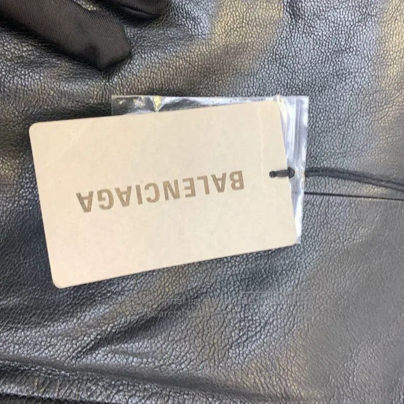 Balenciaga Balenciaga Leather Skirt Size 33" - 3 Thumbnail