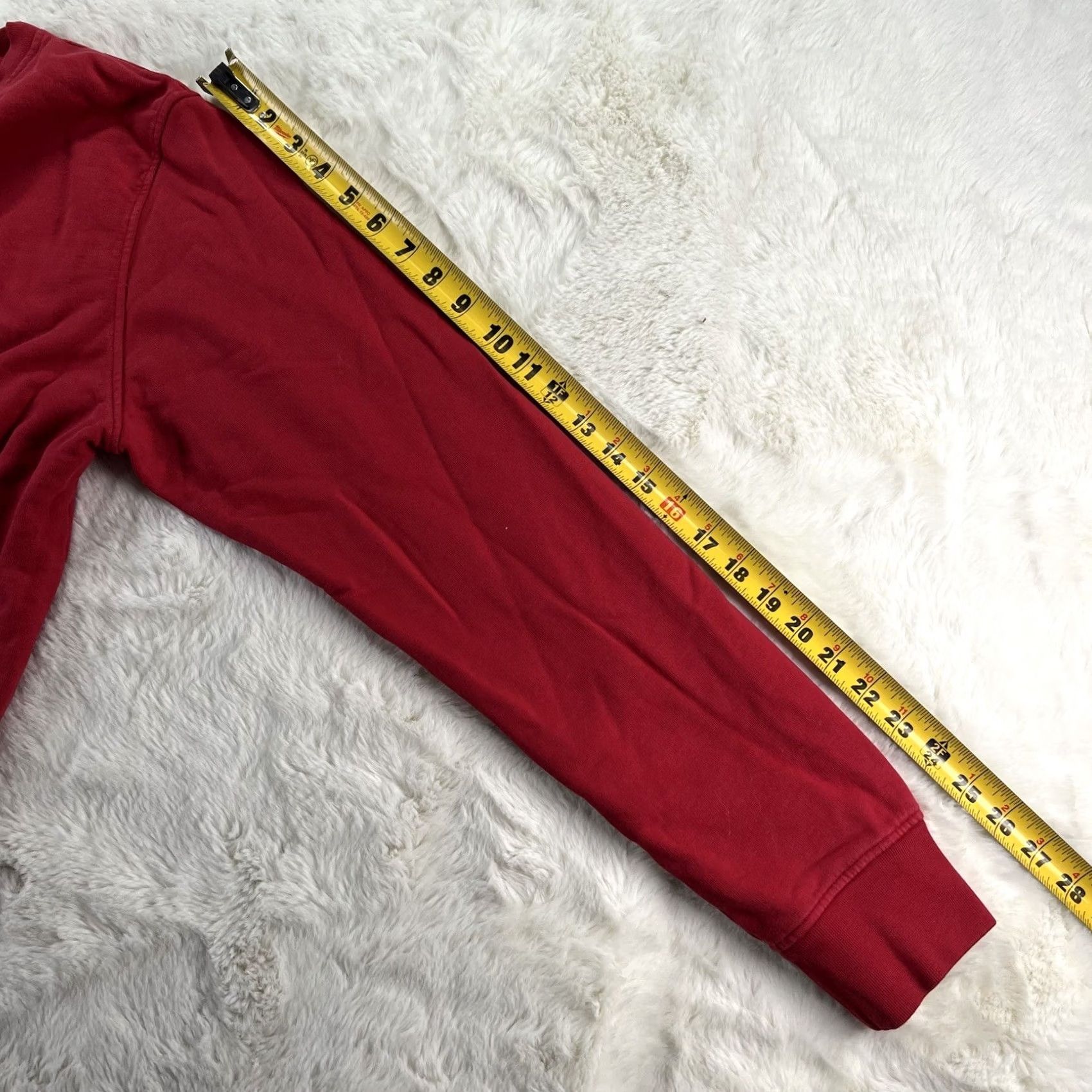Colorful Standard Sweatshirt Mens Size L Red Crew Neck, Men's — image 6 of 6