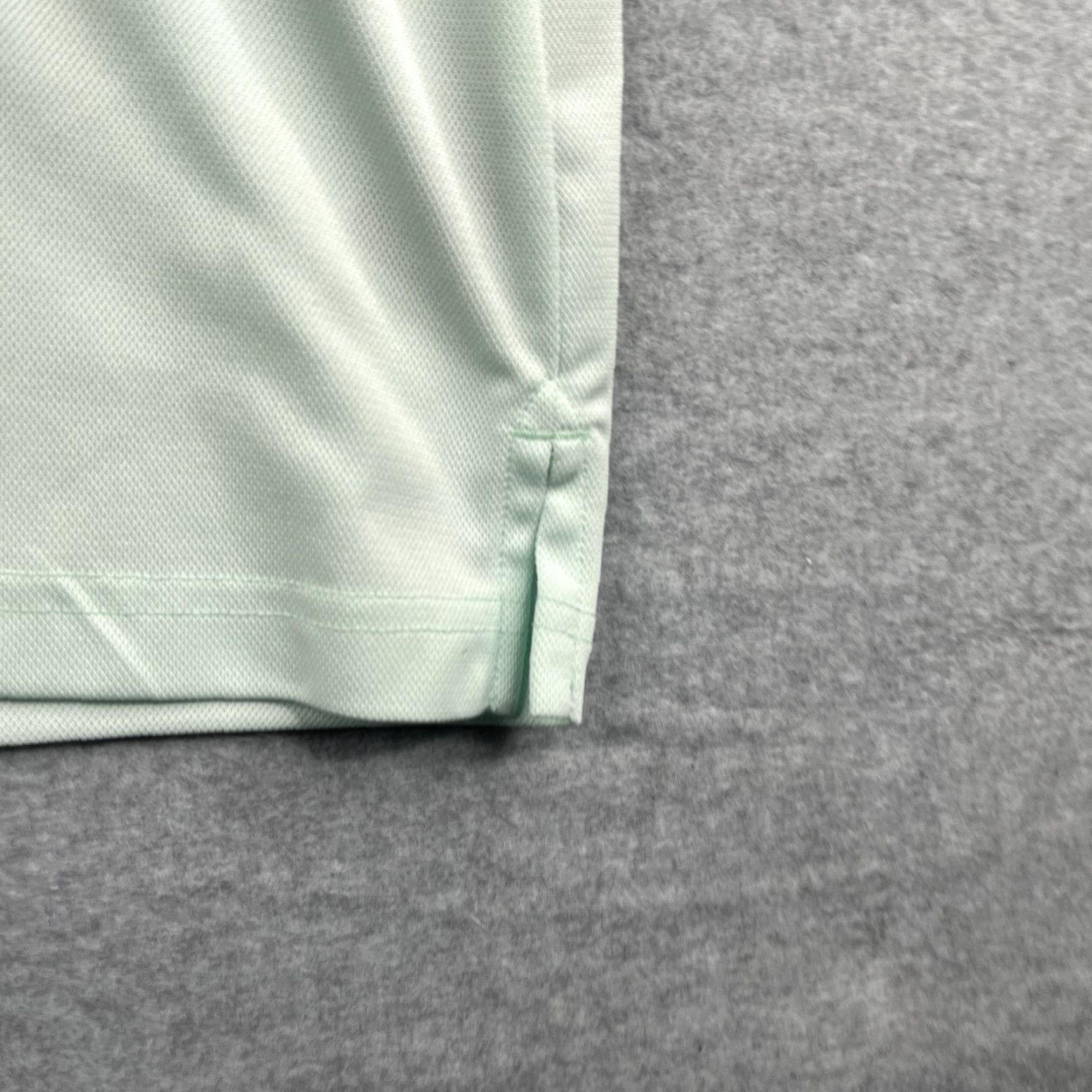 Reebok Reebok Polo Shirt 4XLT Mint Green Speedwick Performance Casual Mens Shirt Short Sleeve Collared Button Polo Green 4XLT Mens Golf Size US XXL / EU 58 / 5 - 2 Thumbnail