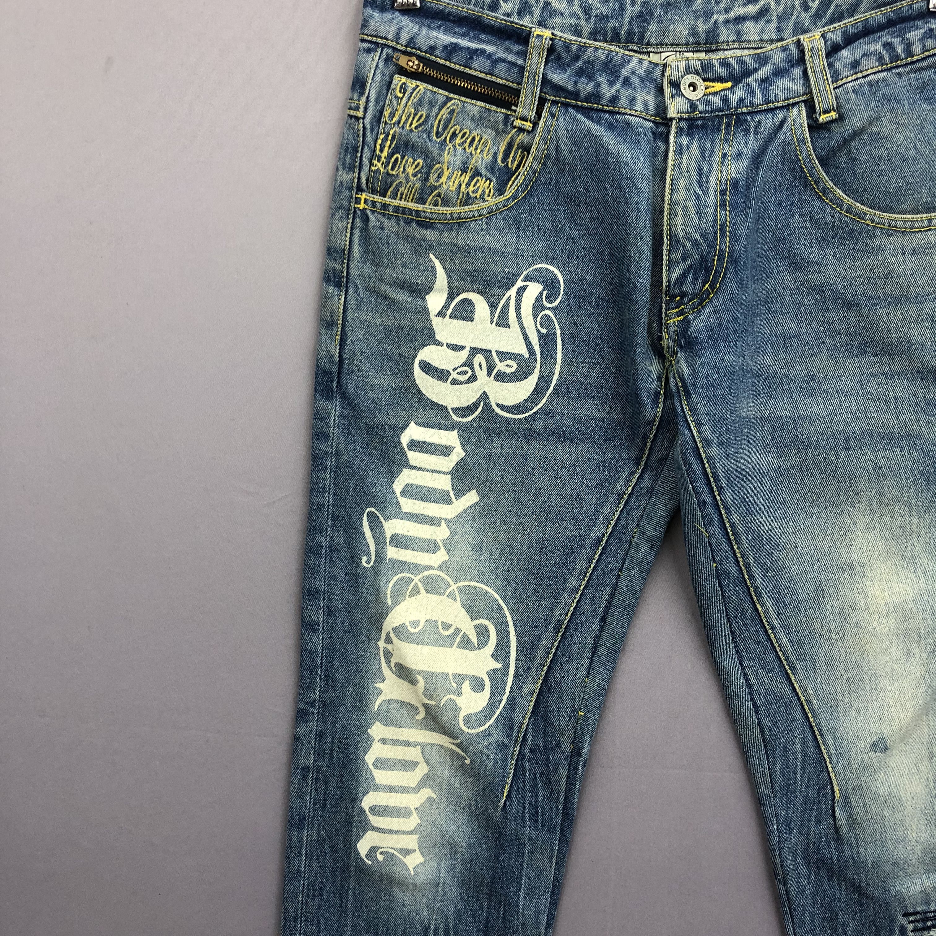 Body Glove Vintage 90s Body Glove Faded Light Wash Surfwear Jeans Denim Size US 30 / EU 46 - 5 Thumbnail