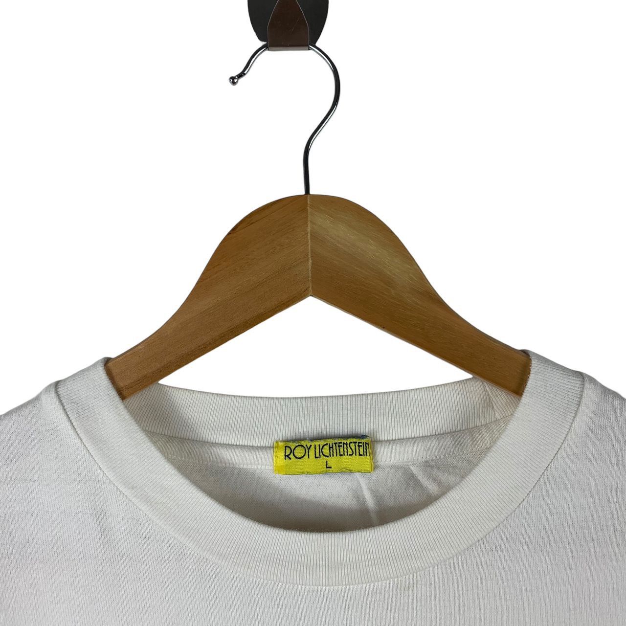 Vintage Vintage ROY LINCHESTEIN big logo Art printed tee Size US L / EU 52-54 / 3 - 5 Thumbnail
