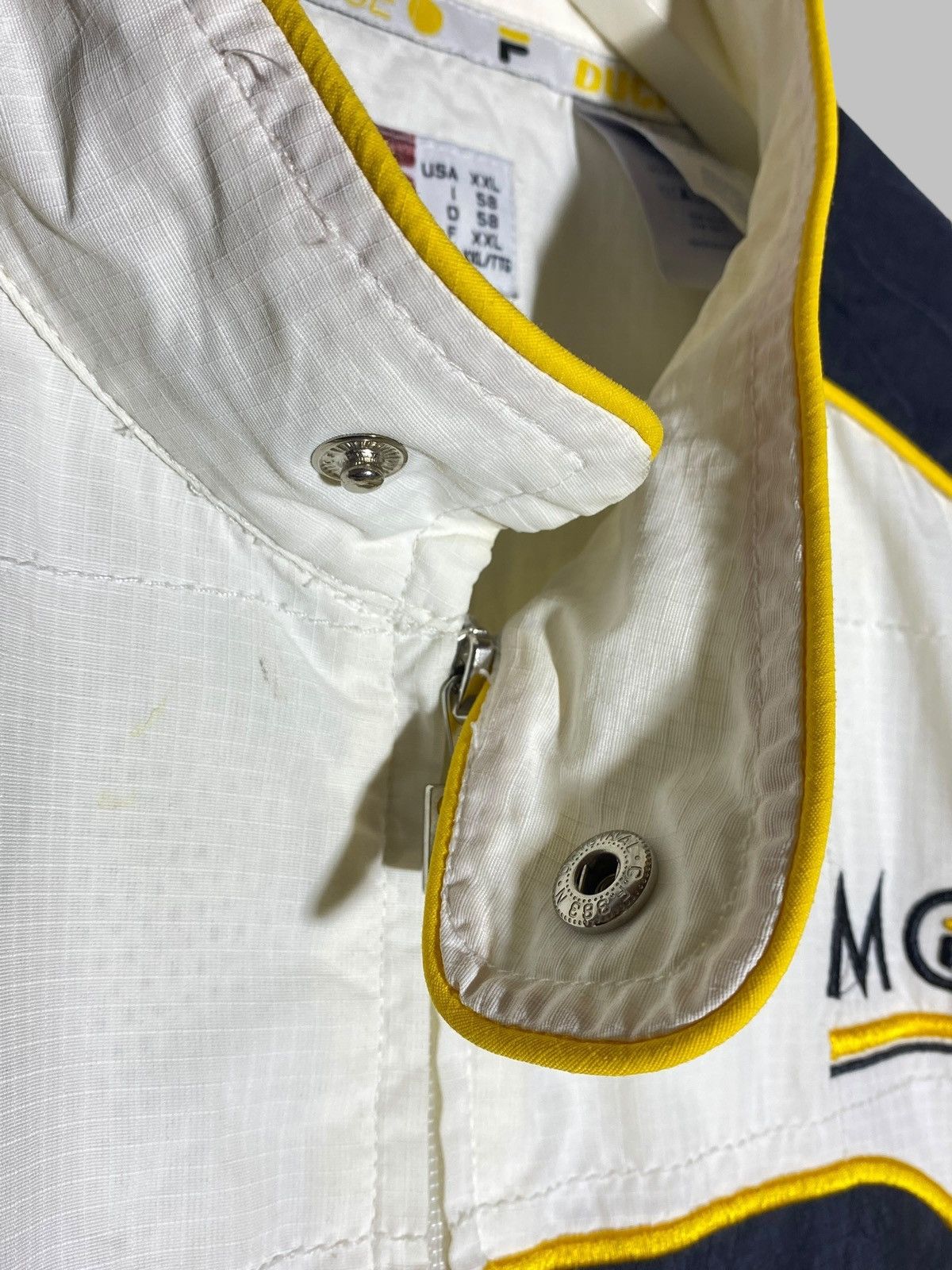 Fila Vintage Y2K Fila Ducati Force Rare Racing Moto Japan Jacket Size US XXL / EU 58 / 5 - 17 Thumbnail